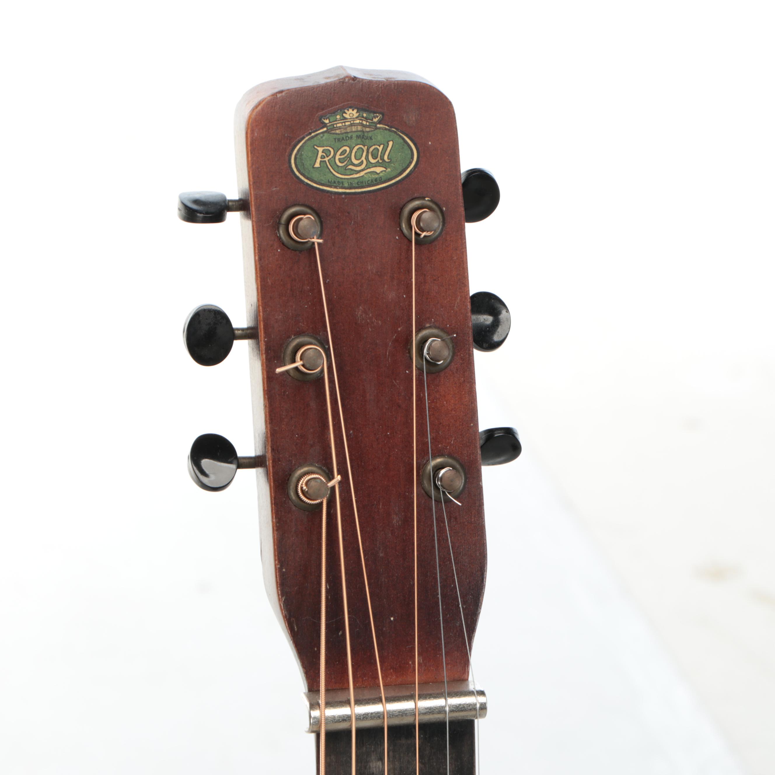 Regal "Oahu" Wood Acoustic Guitar, 1930s