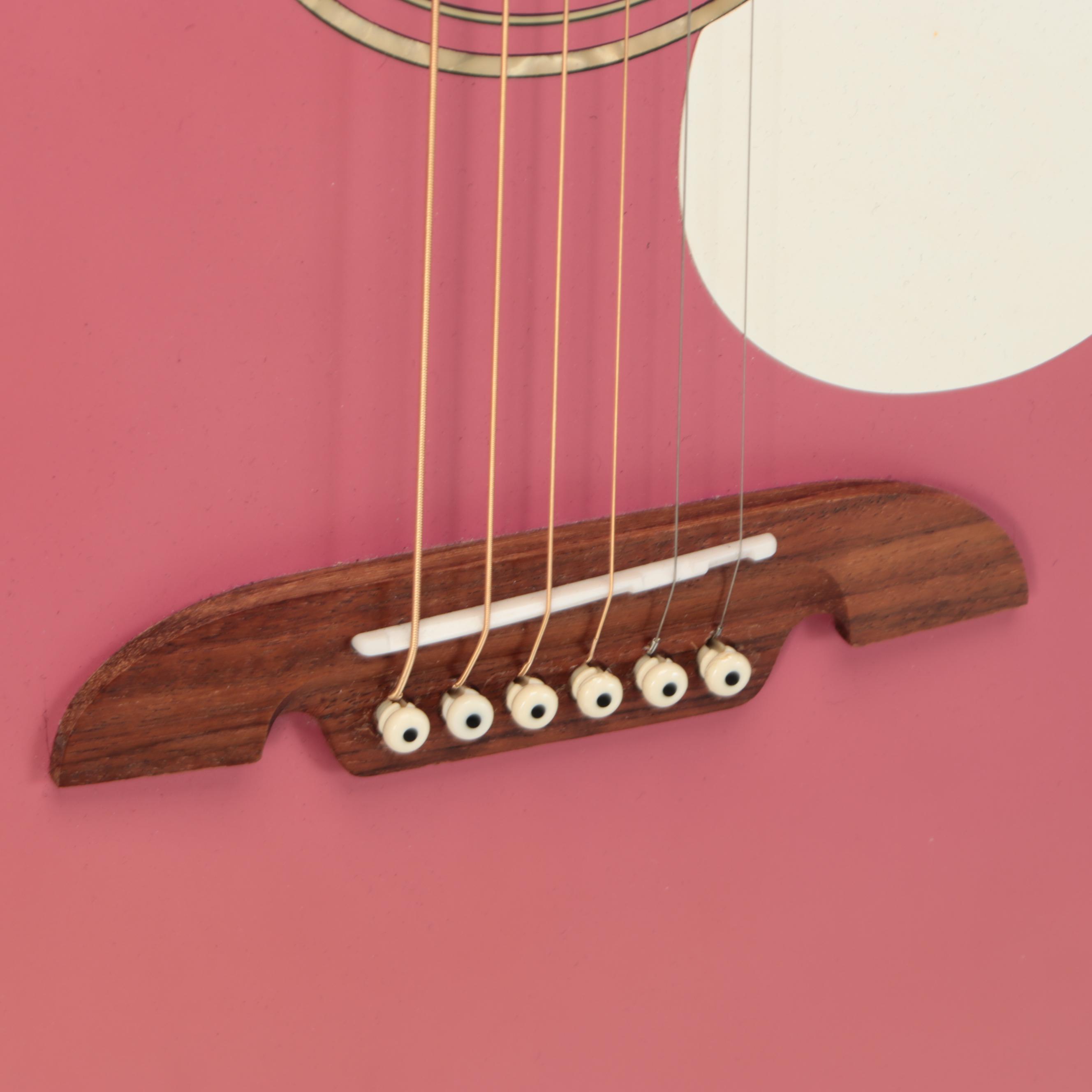 Alvarez Matte Pink Acoustic Guitar