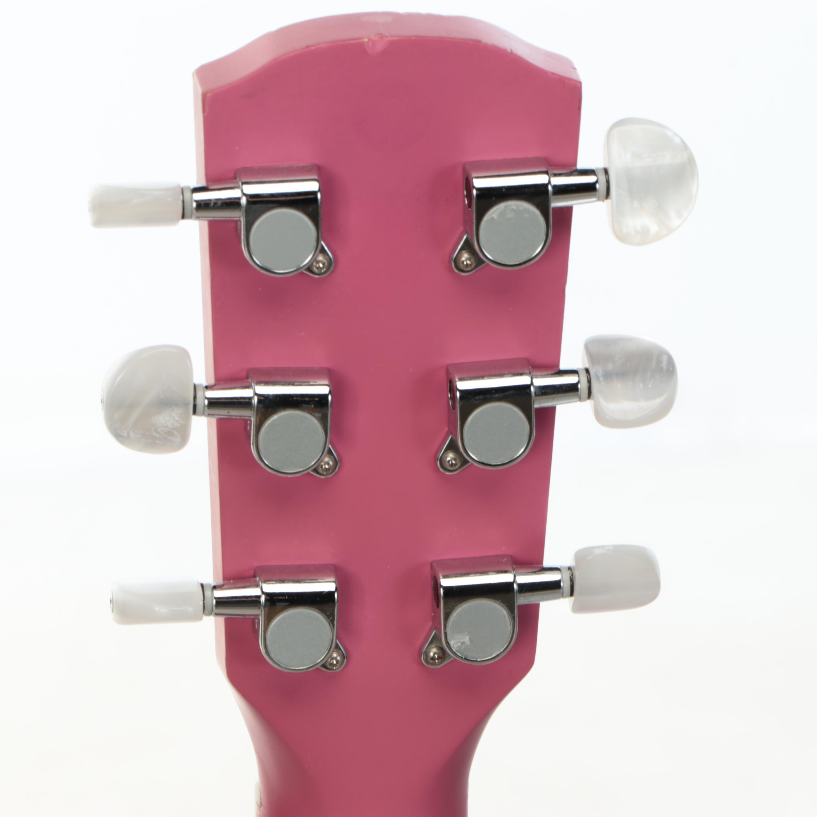 Alvarez Matte Pink Acoustic Guitar