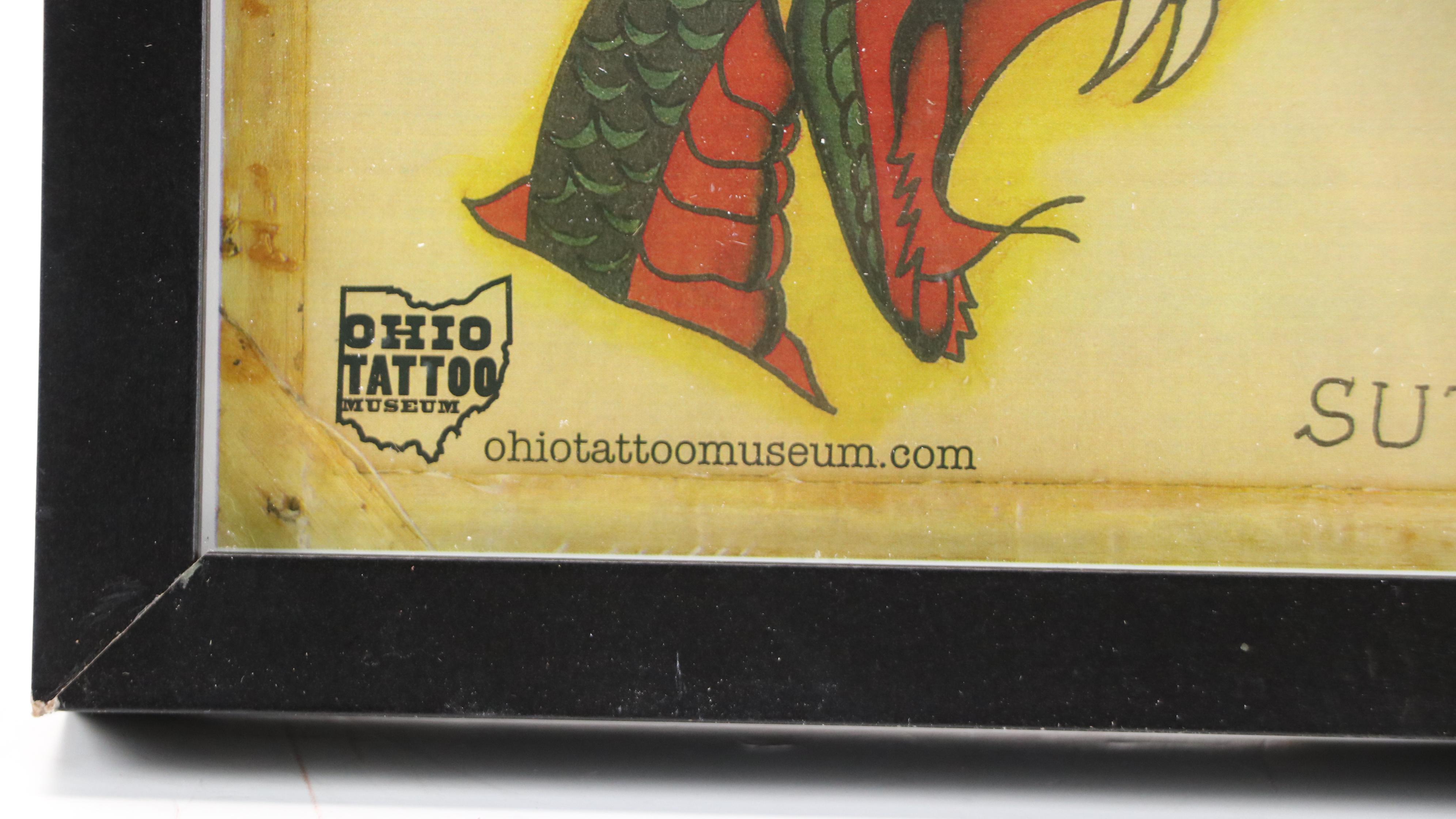 Ohio Tattoo Museum Offset Lithographs of Classic American Flash Designs