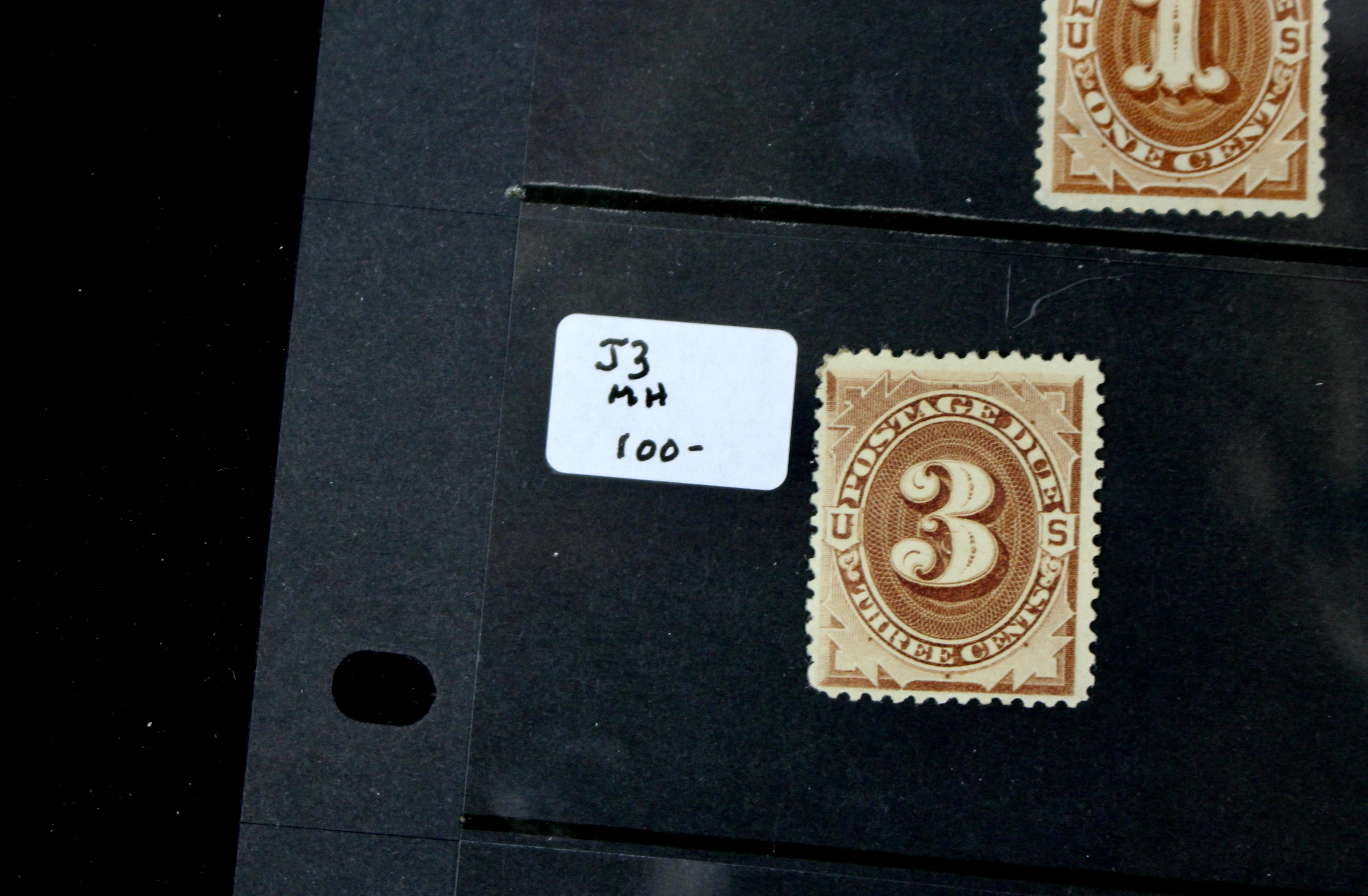 Group of 13 Early U.S. Postage Due Stamps