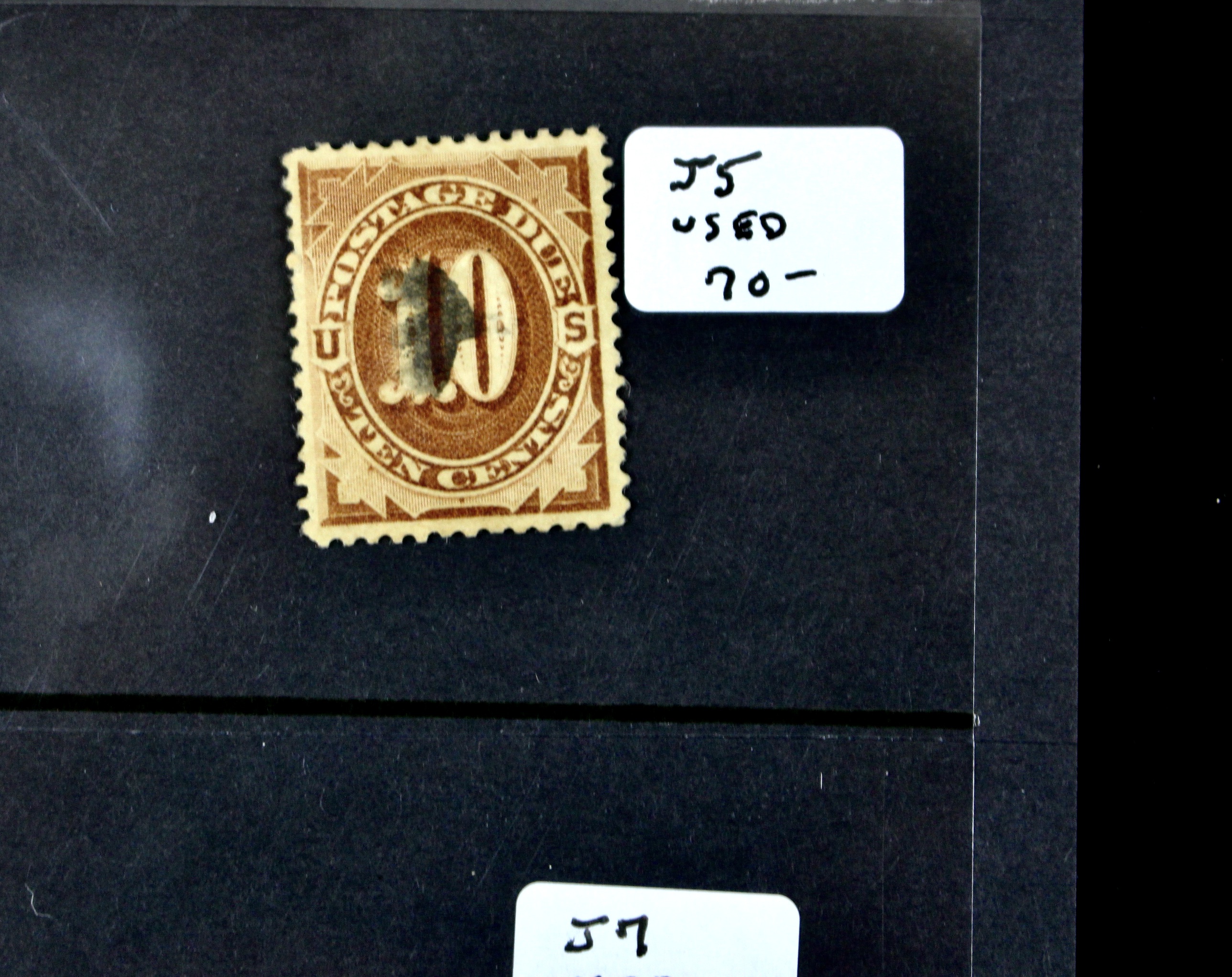 Group of 13 Early U.S. Postage Due Stamps