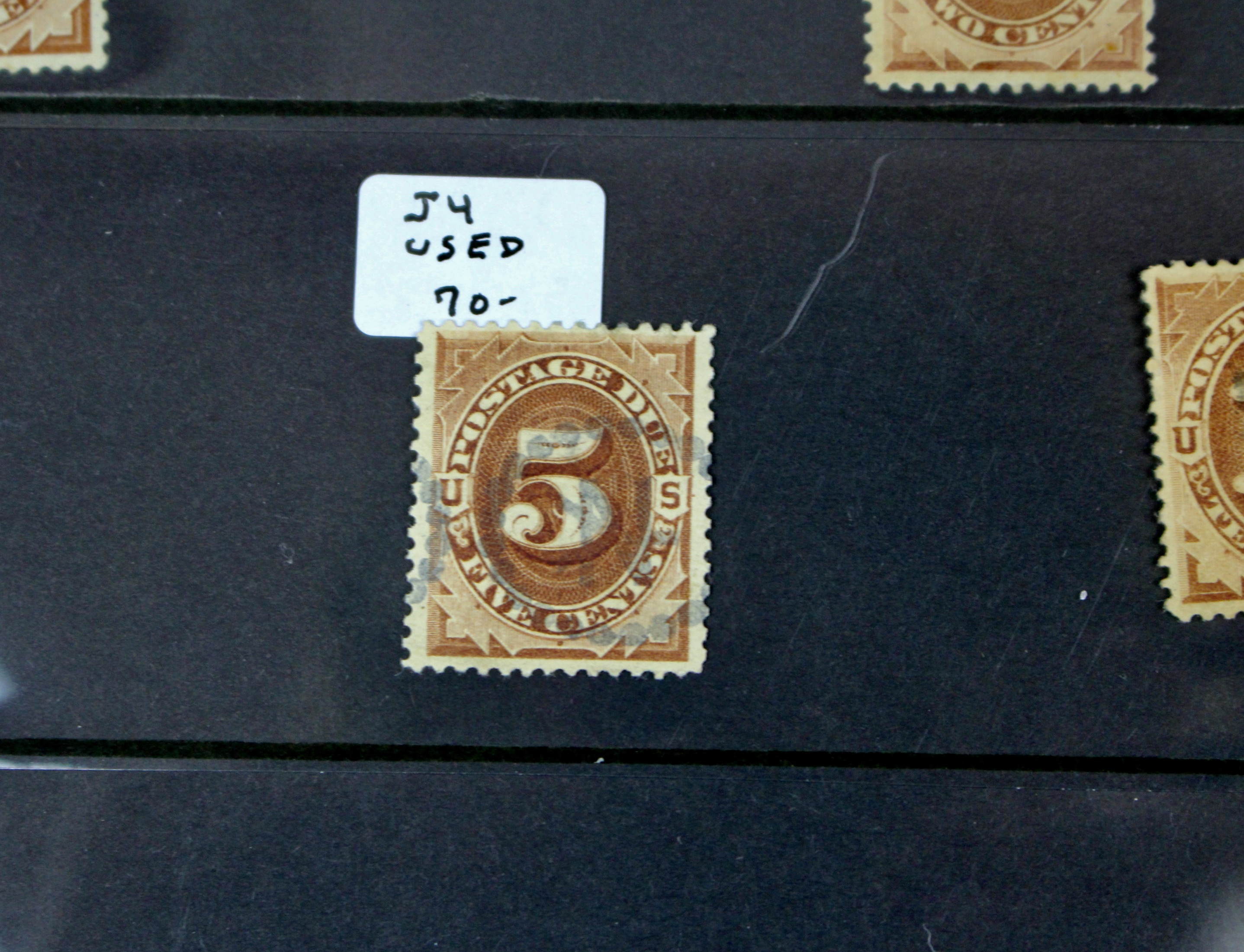 Group of 13 Early U.S. Postage Due Stamps