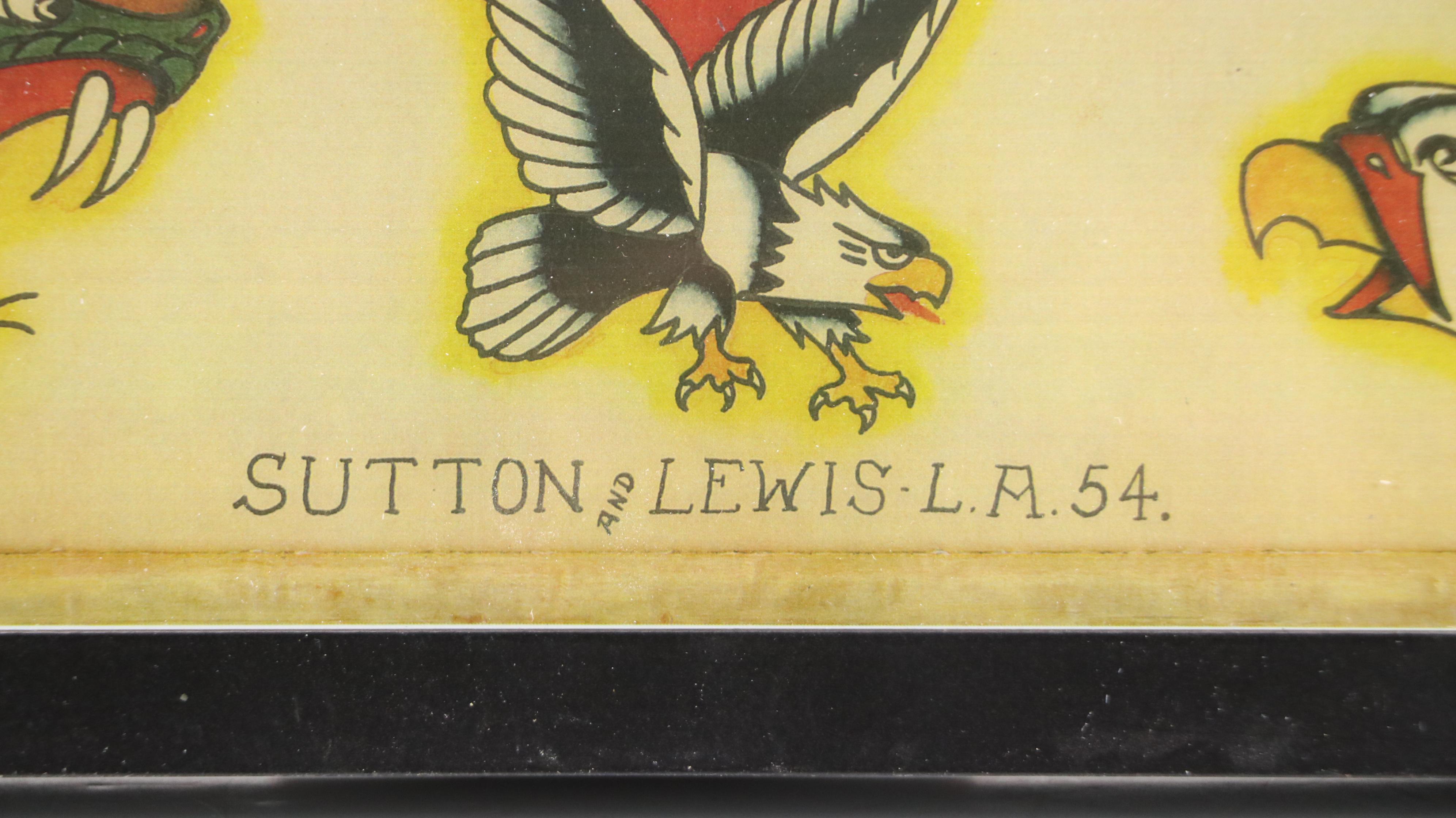 Ohio Tattoo Museum Offset Lithographs of Classic American Flash Designs