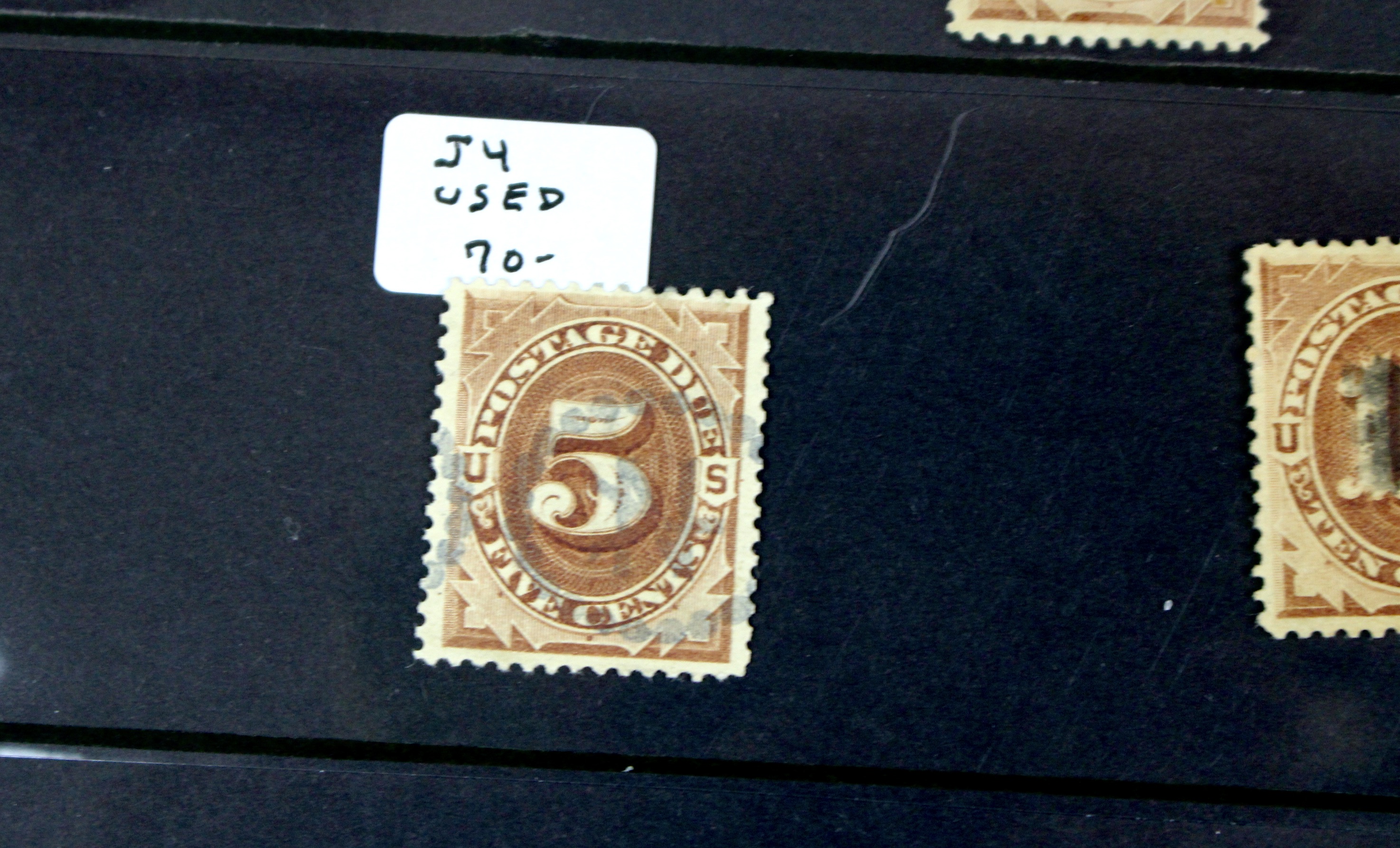 Group of 13 Early U.S. Postage Due Stamps