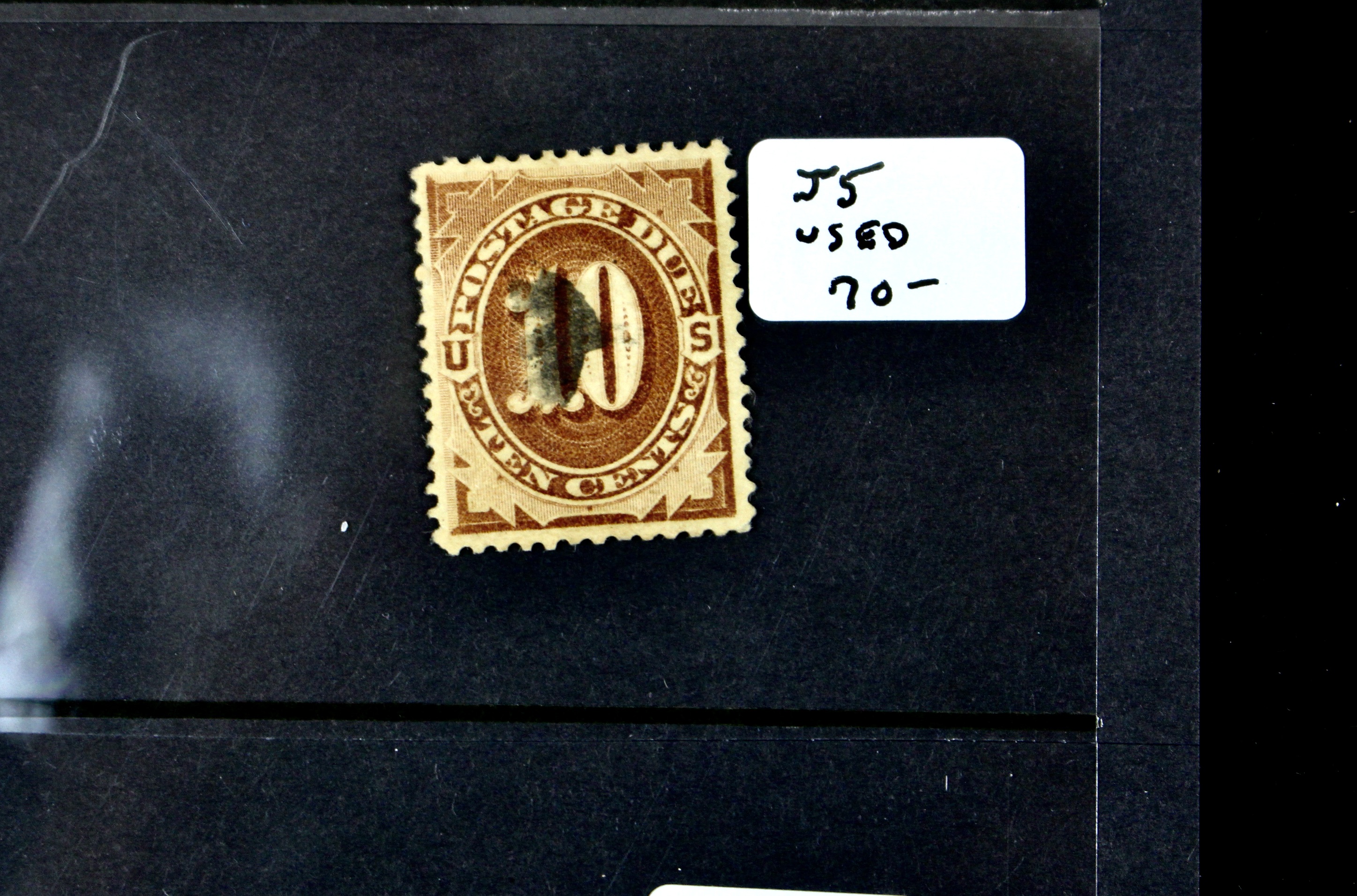 Group of 13 Early U.S. Postage Due Stamps