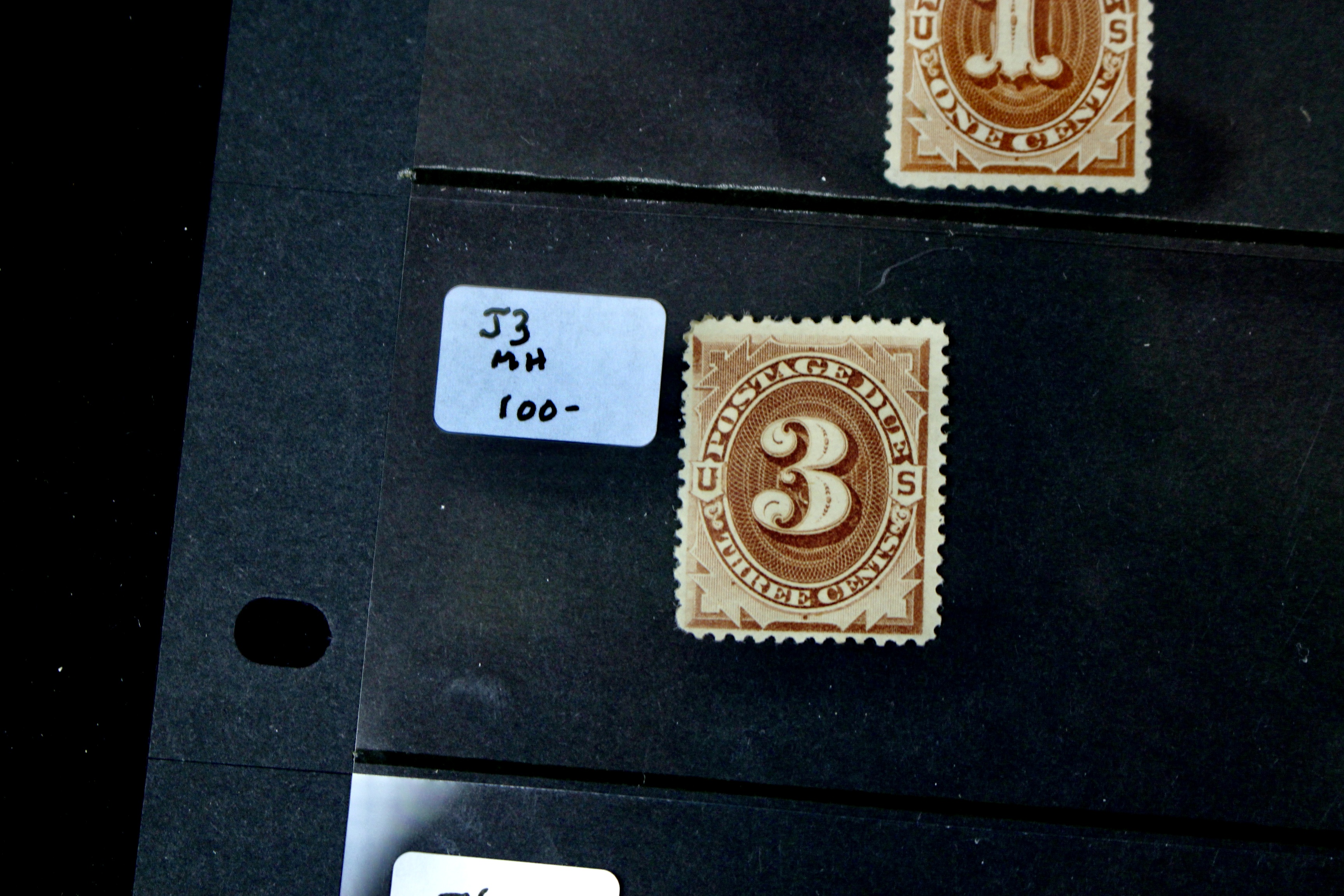 Group of 13 Early U.S. Postage Due Stamps