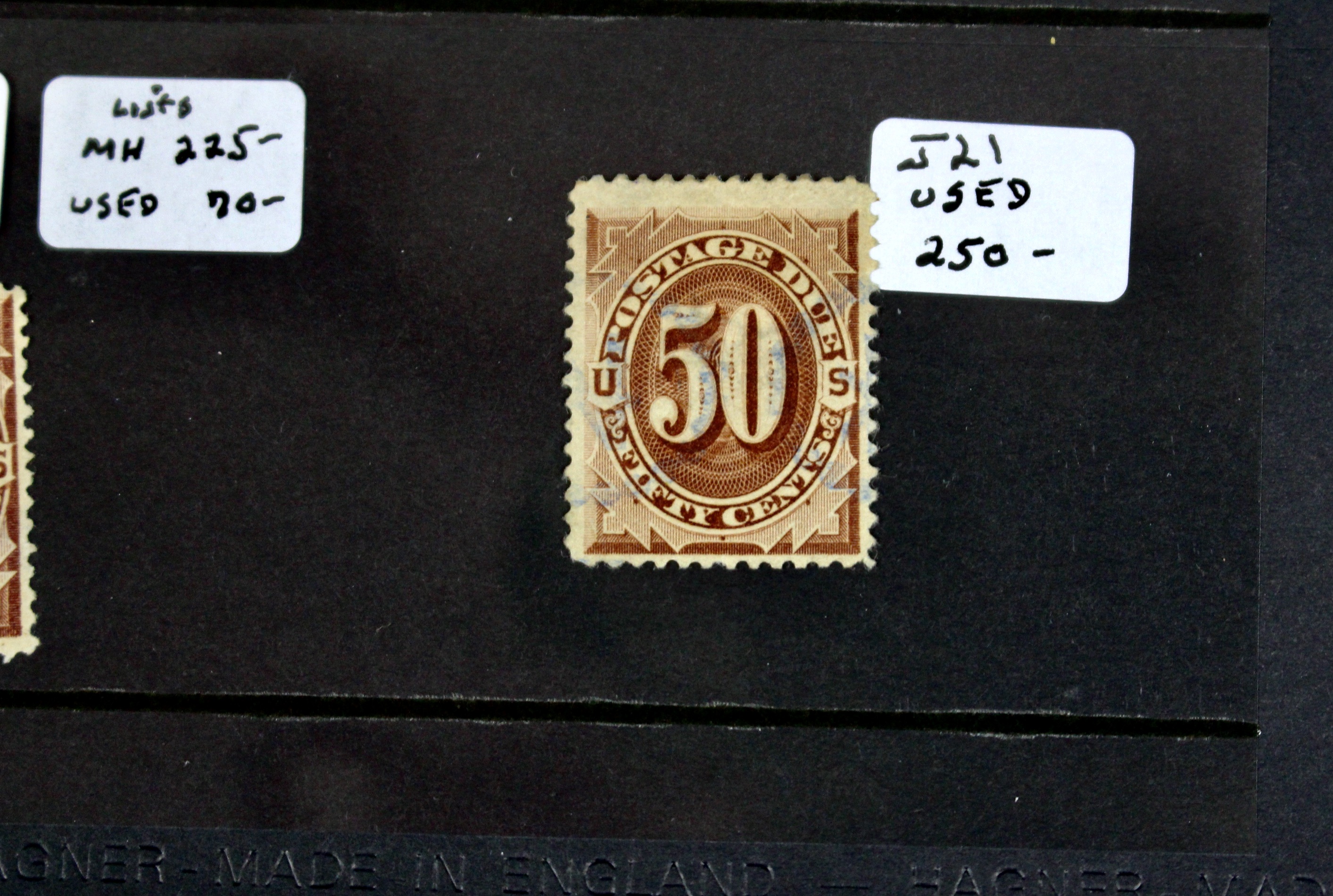 Group of 13 Early U.S. Postage Due Stamps
