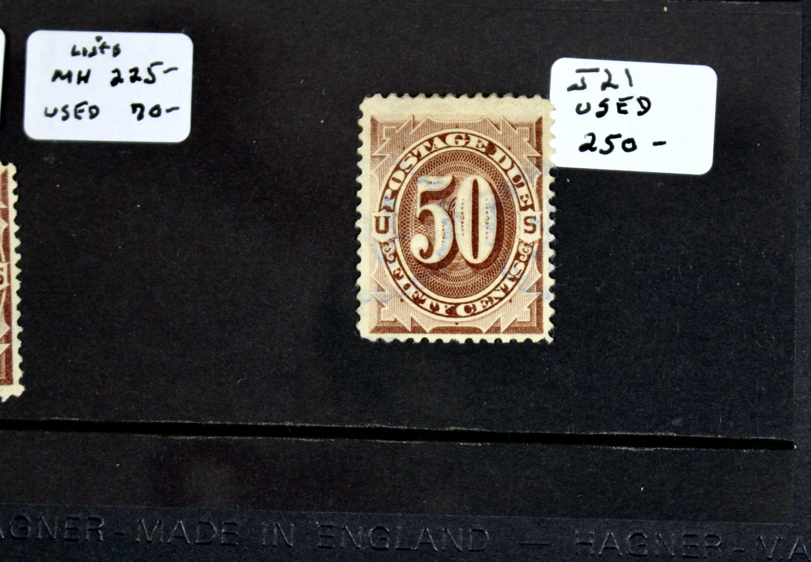 Group of 13 Early U.S. Postage Due Stamps