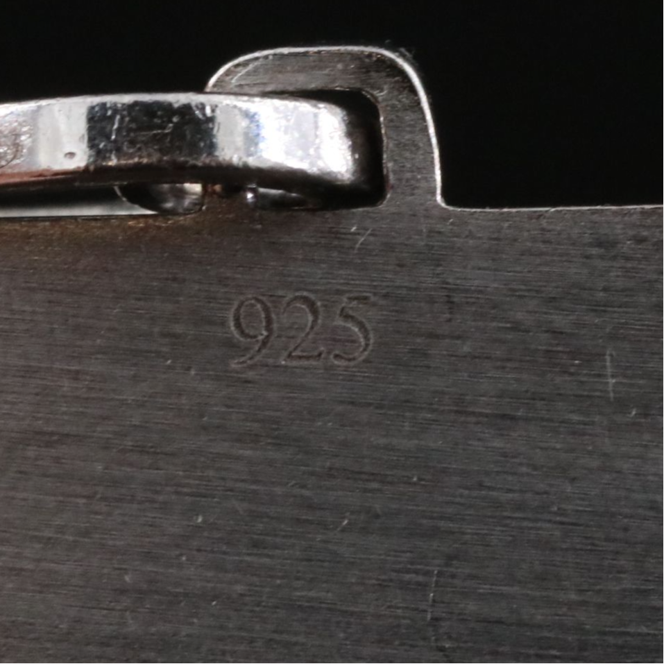 Sheryl Lowe Sterling Pavé Diamond Starburst Pendant