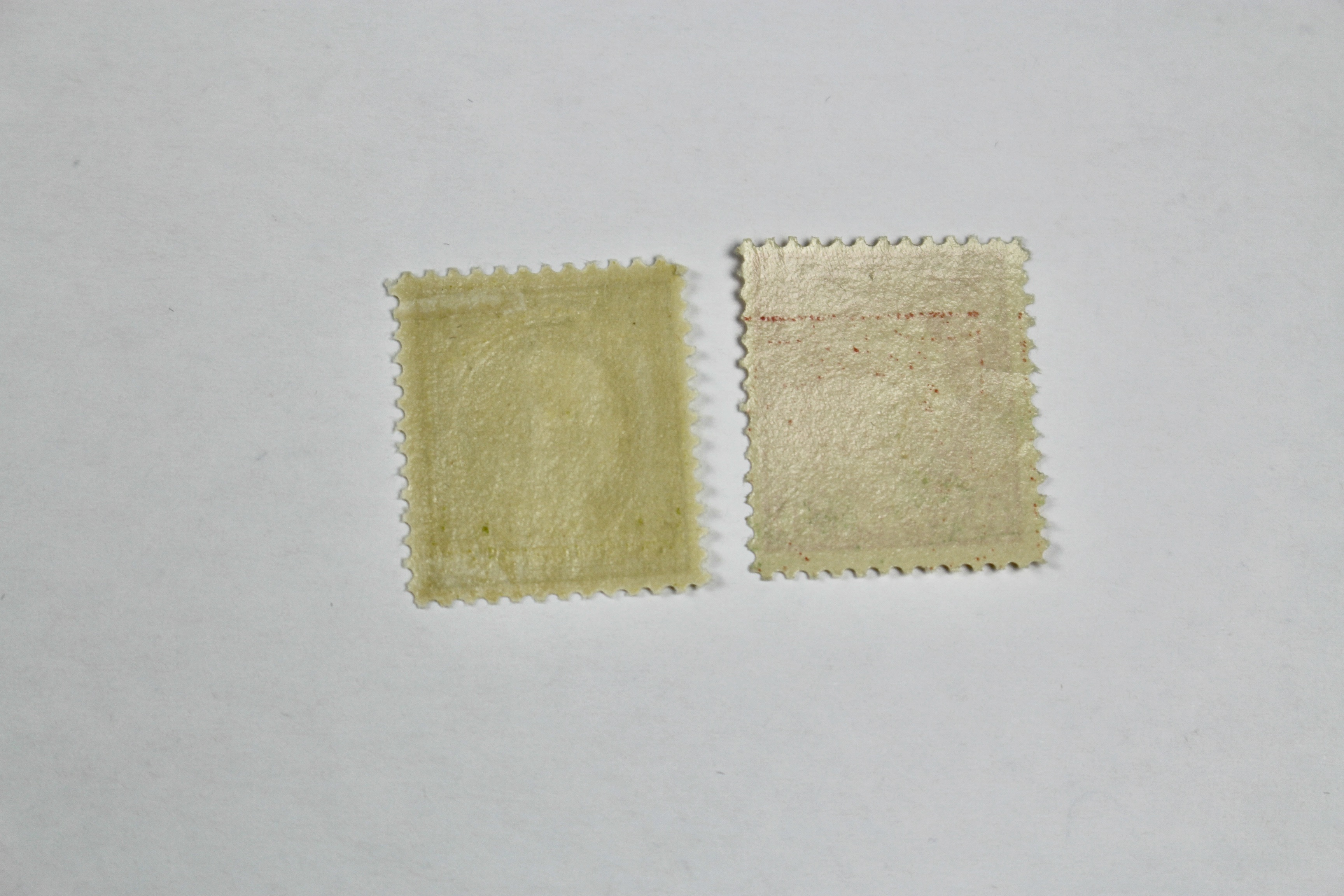 Seven Different Mint Franklin Stamps from 1912-1914