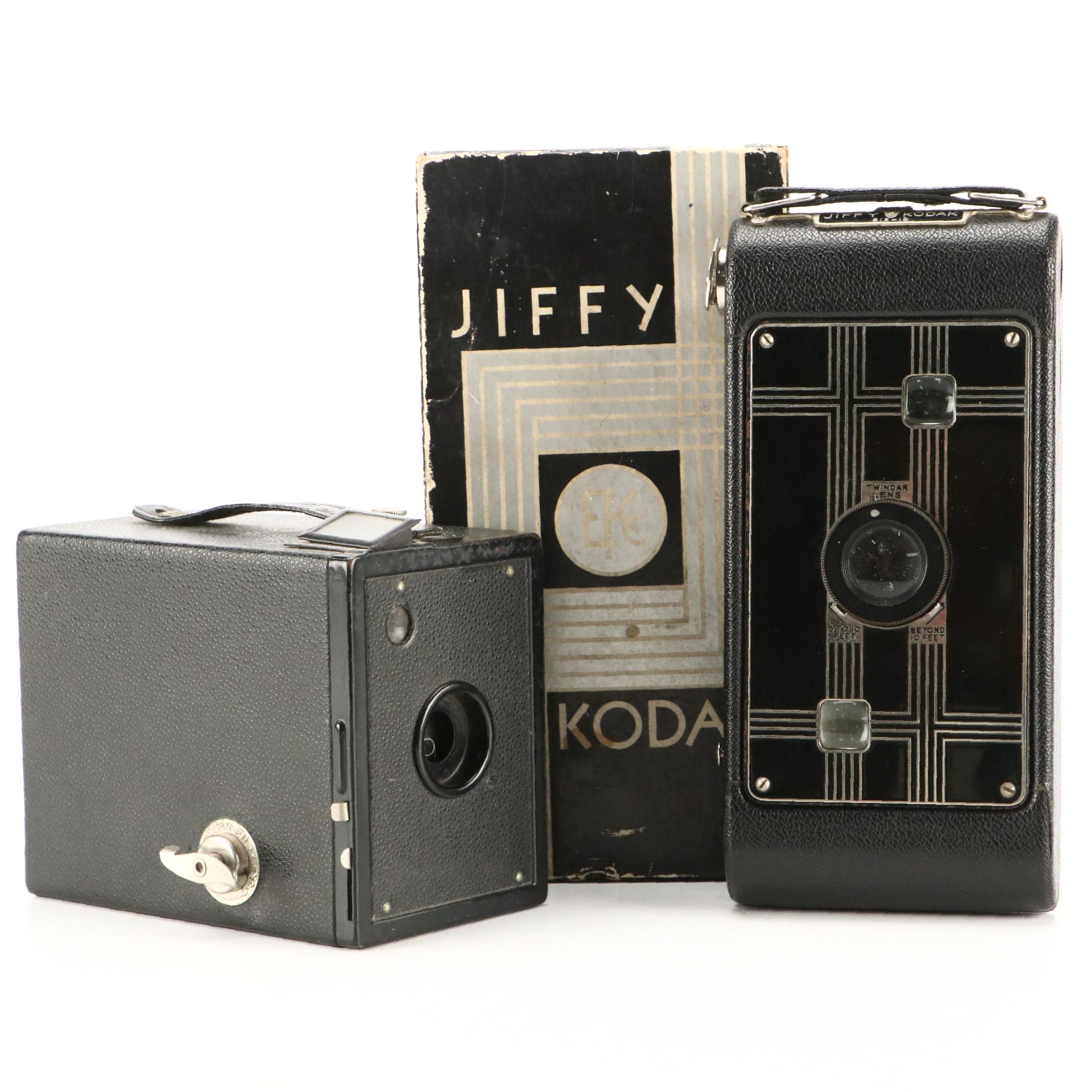 Eastman Kodak No. 2 Hawk-Eye Junior with Jiffy Kodak Six-16