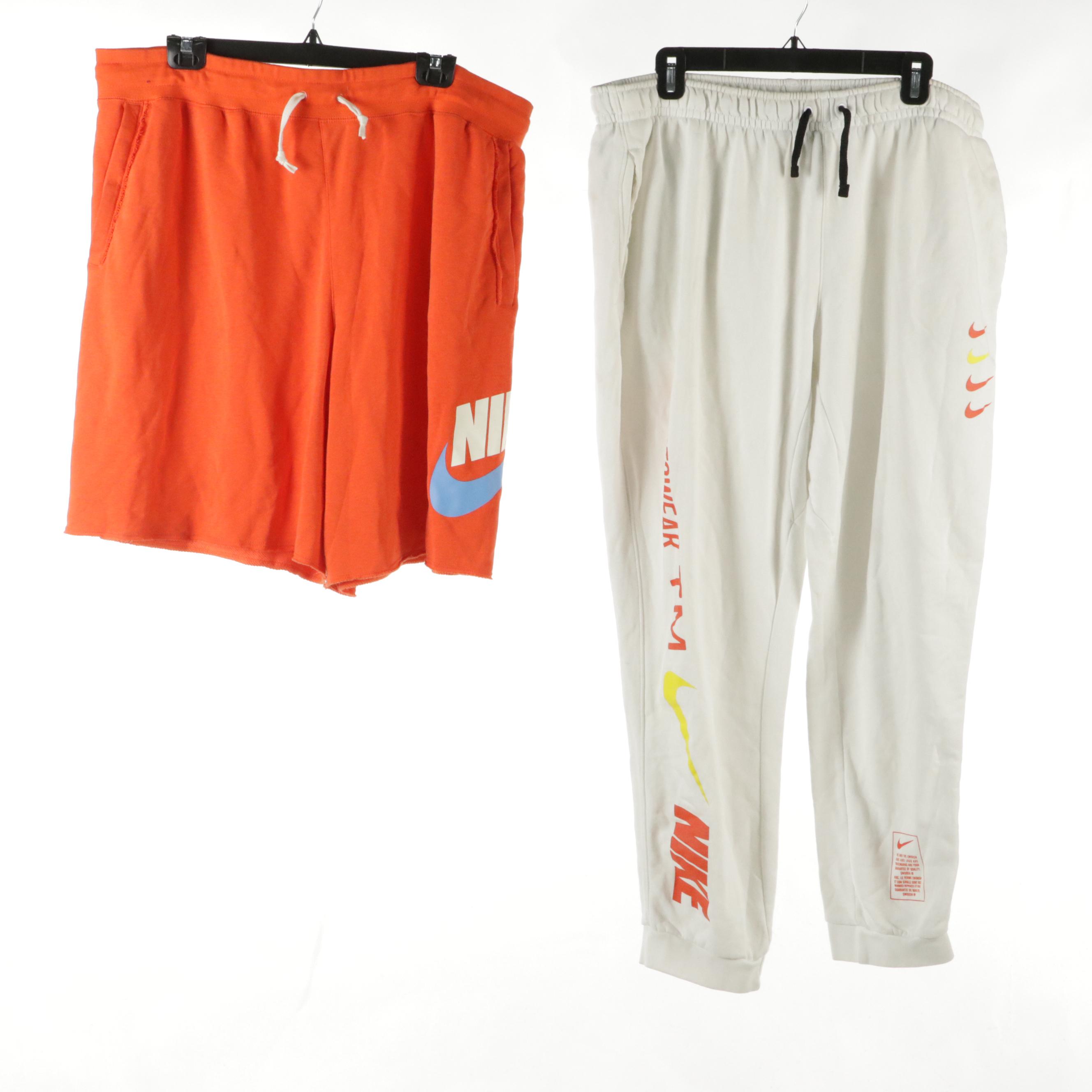 Nike Loose Fit Shorts and "Sportswear TM" Sweatpants with Twenty Two Oz Jeans