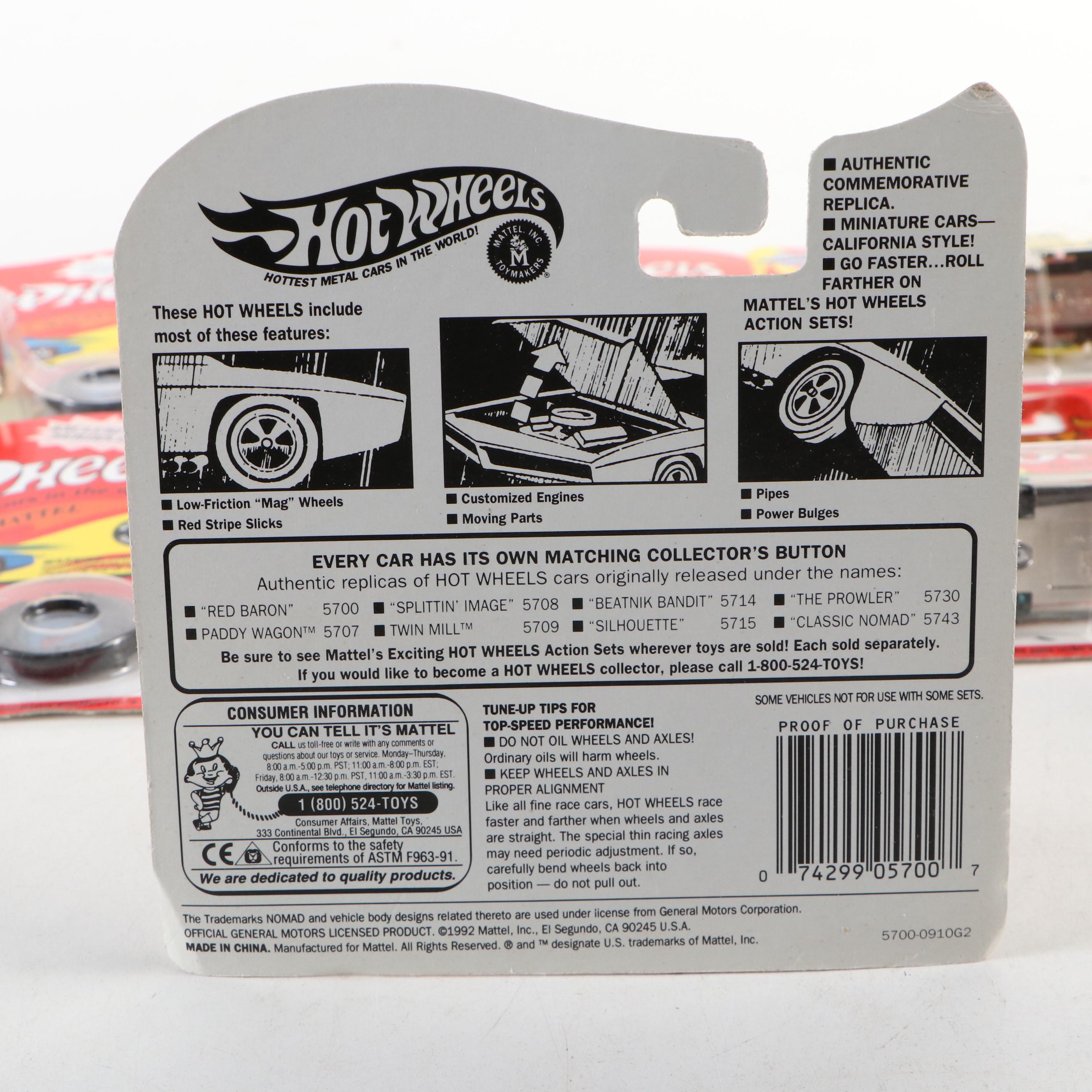Hot Wheels 25th Anniversary Collector's Edition and Other Cars with Model Kit