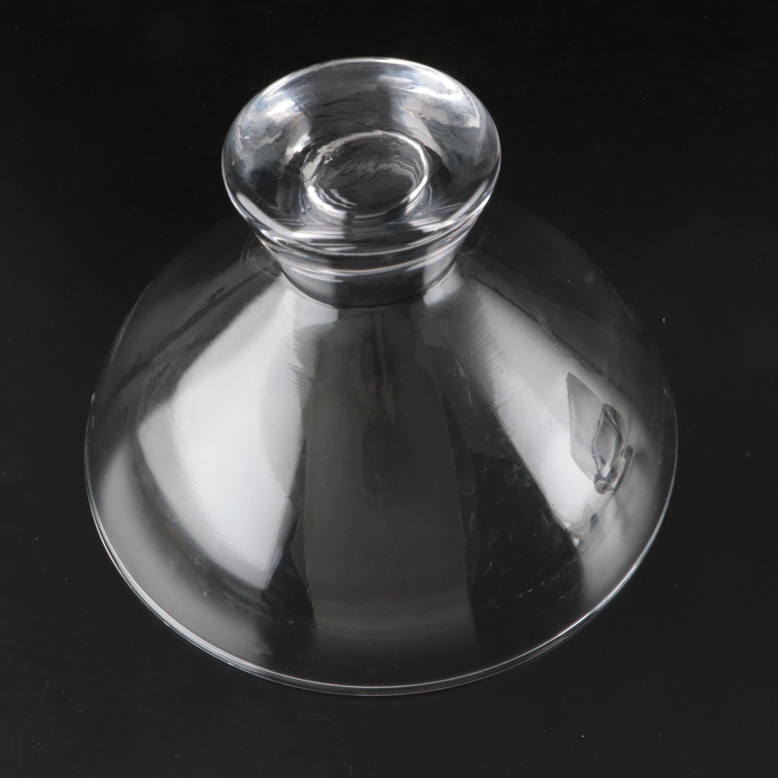 Contemporary Glass Centerpiece Bowls