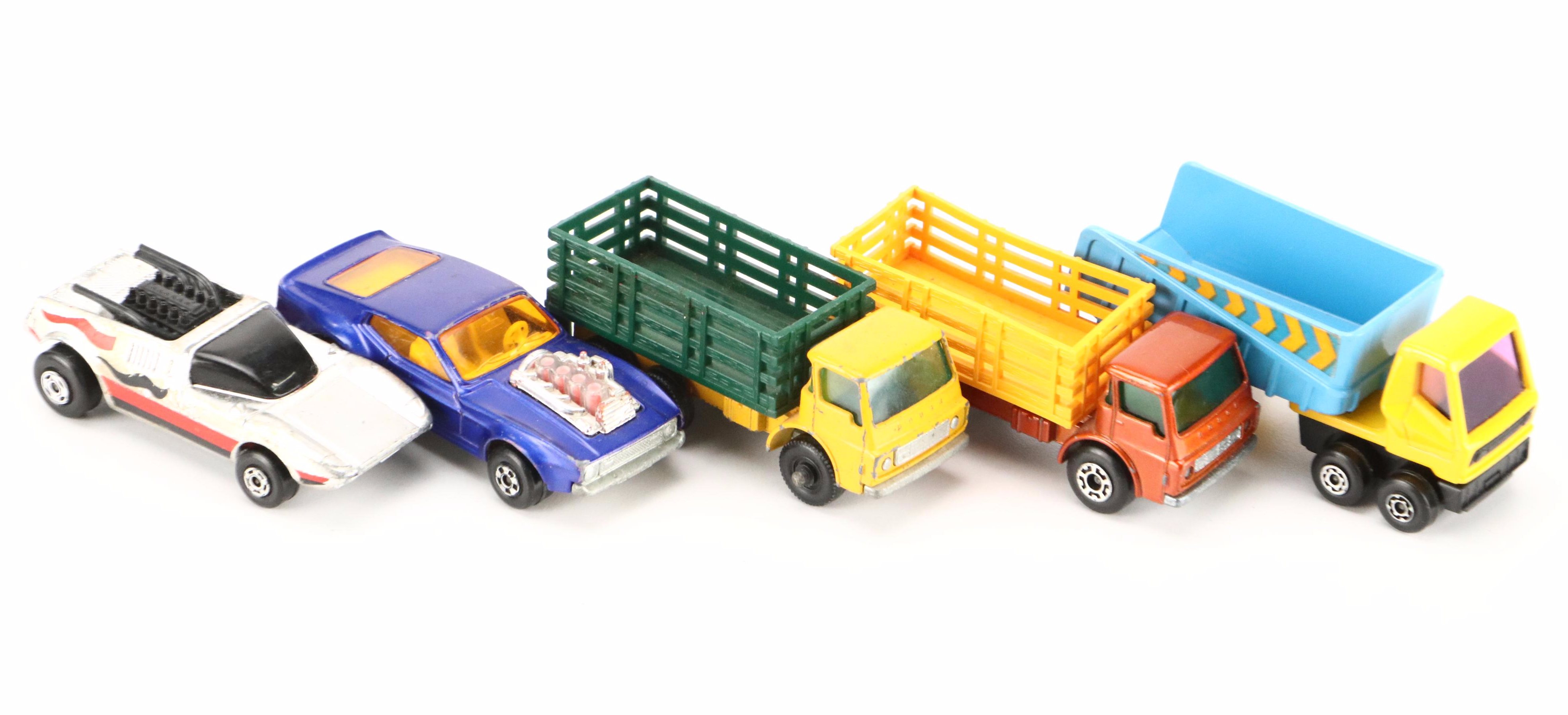 Vintage Matchbox and Hot Wheels Diecast Cars and Vehicles