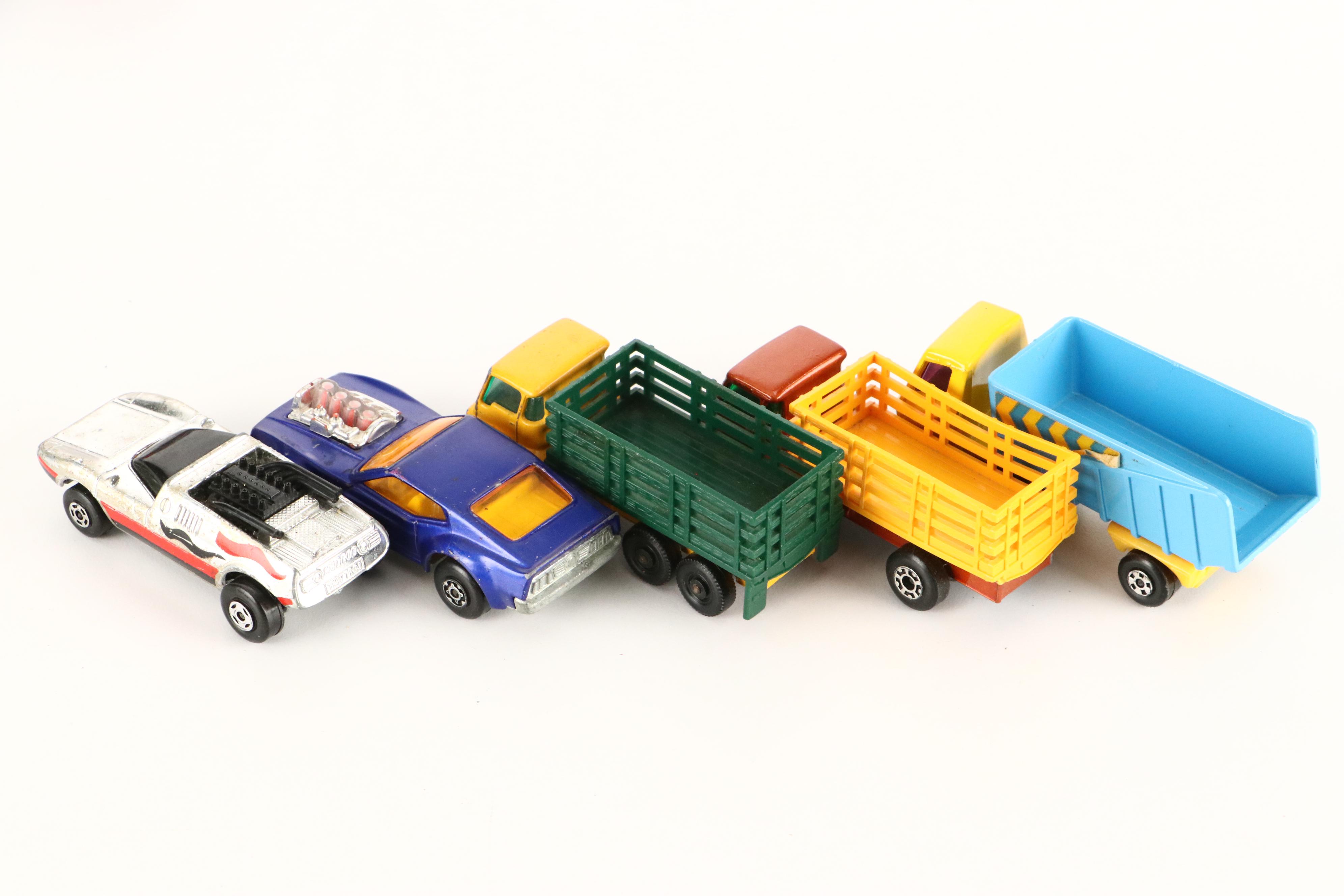 Vintage Matchbox and Hot Wheels Diecast Cars and Vehicles