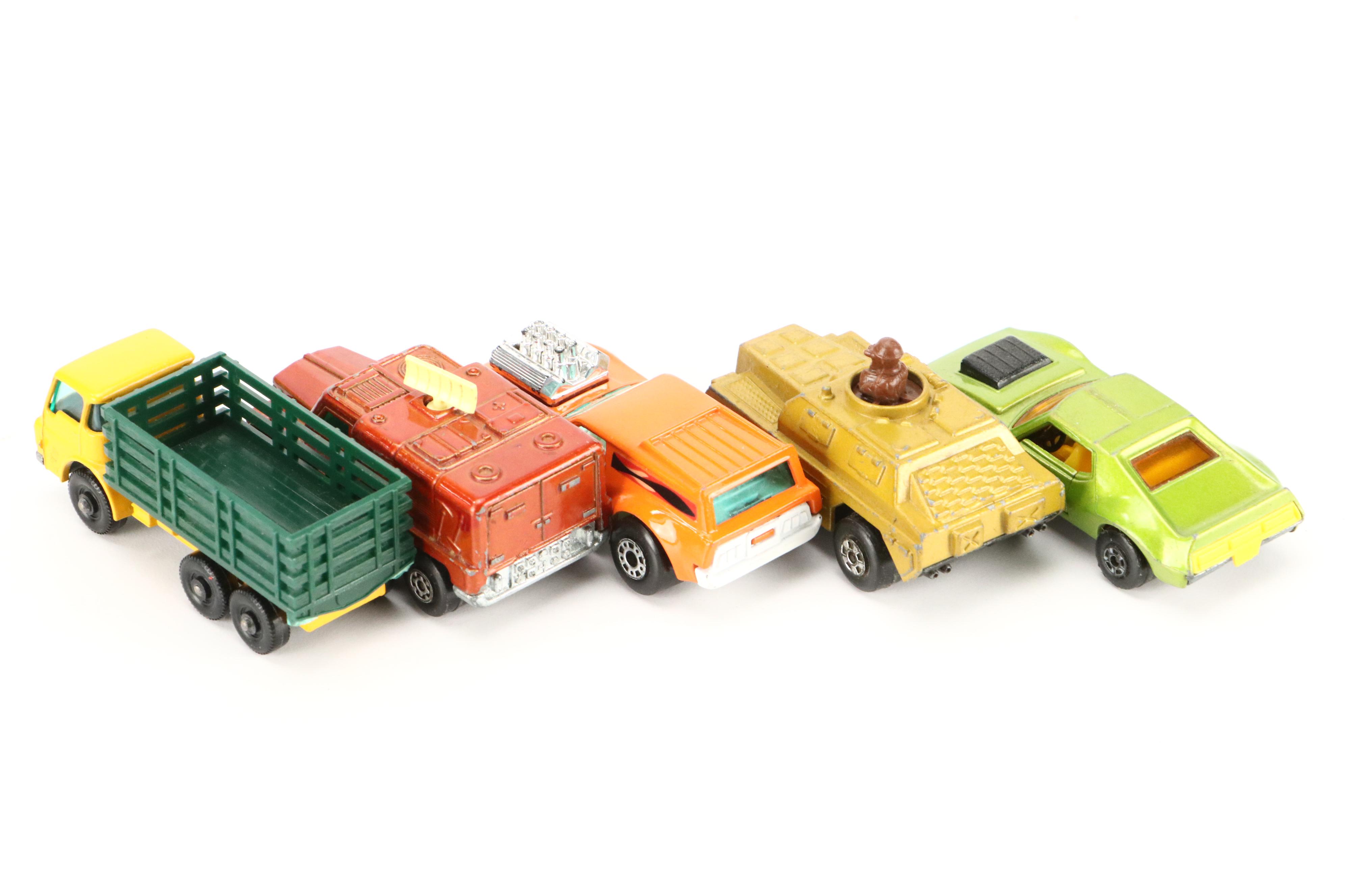 Vintage Matchbox and Hot Wheels Diecast Cars and Vehicles