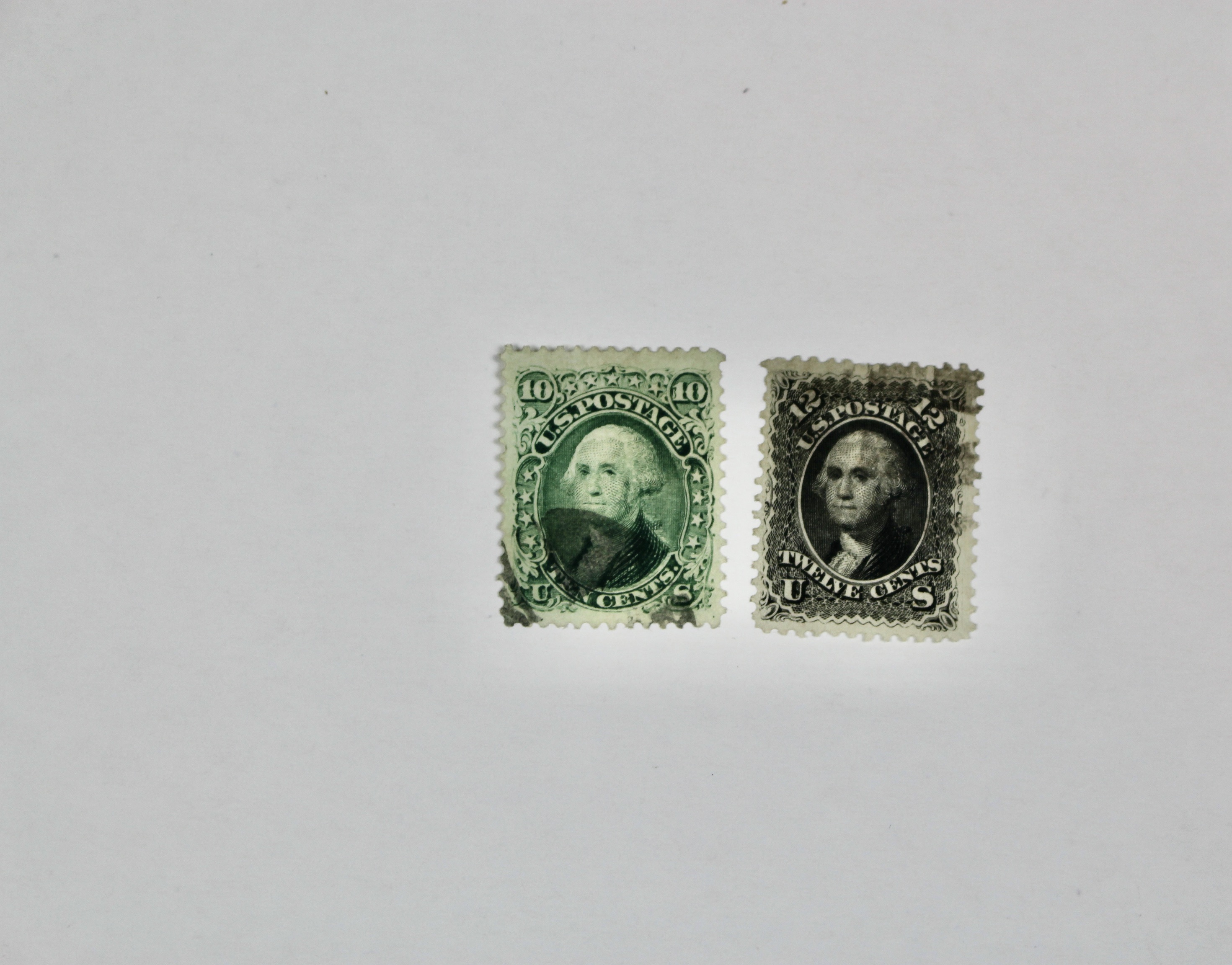 Six Early Used U.S. Stamps Including Scott# 68