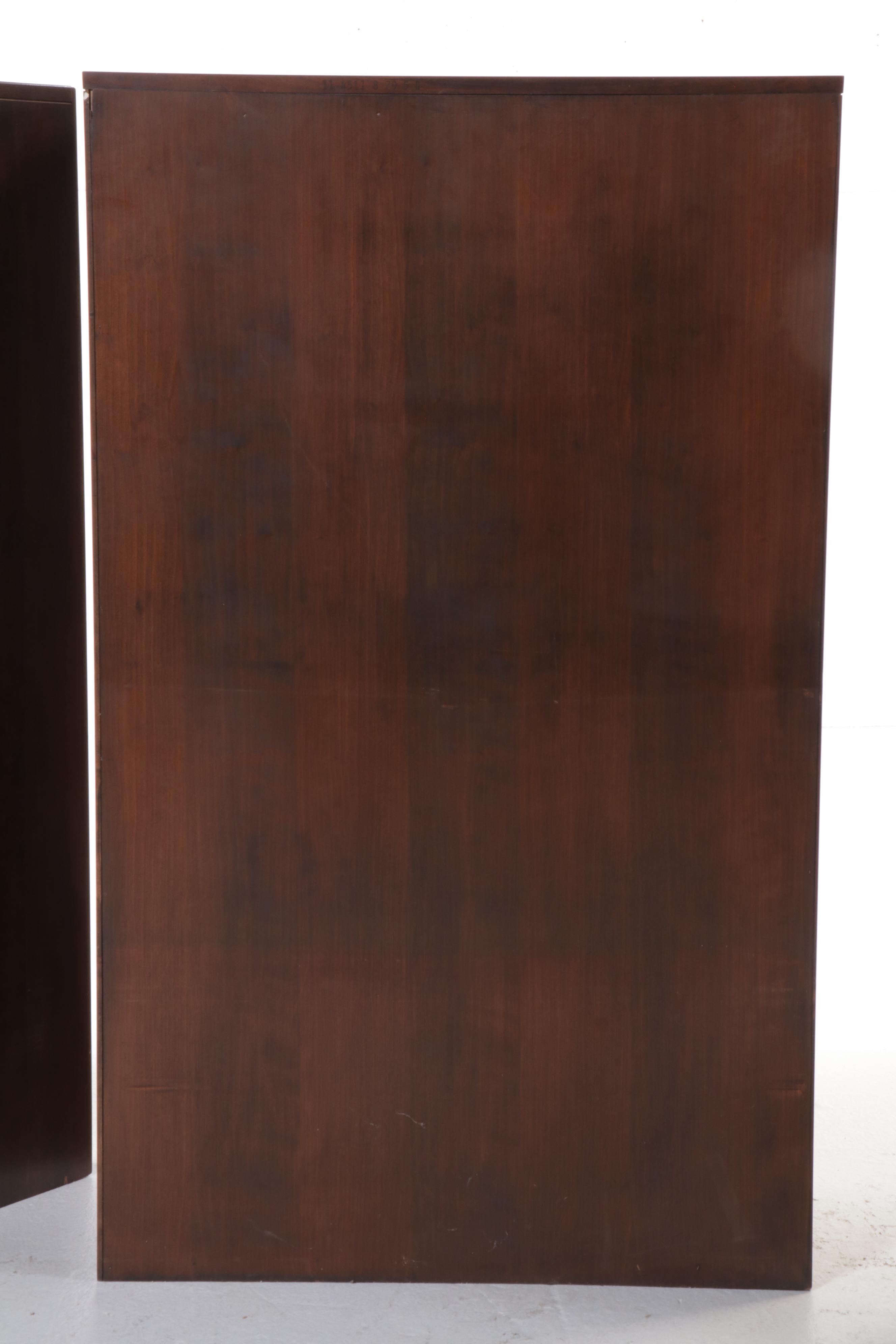 Traditional Style Four-Piece Cherry Bookcase