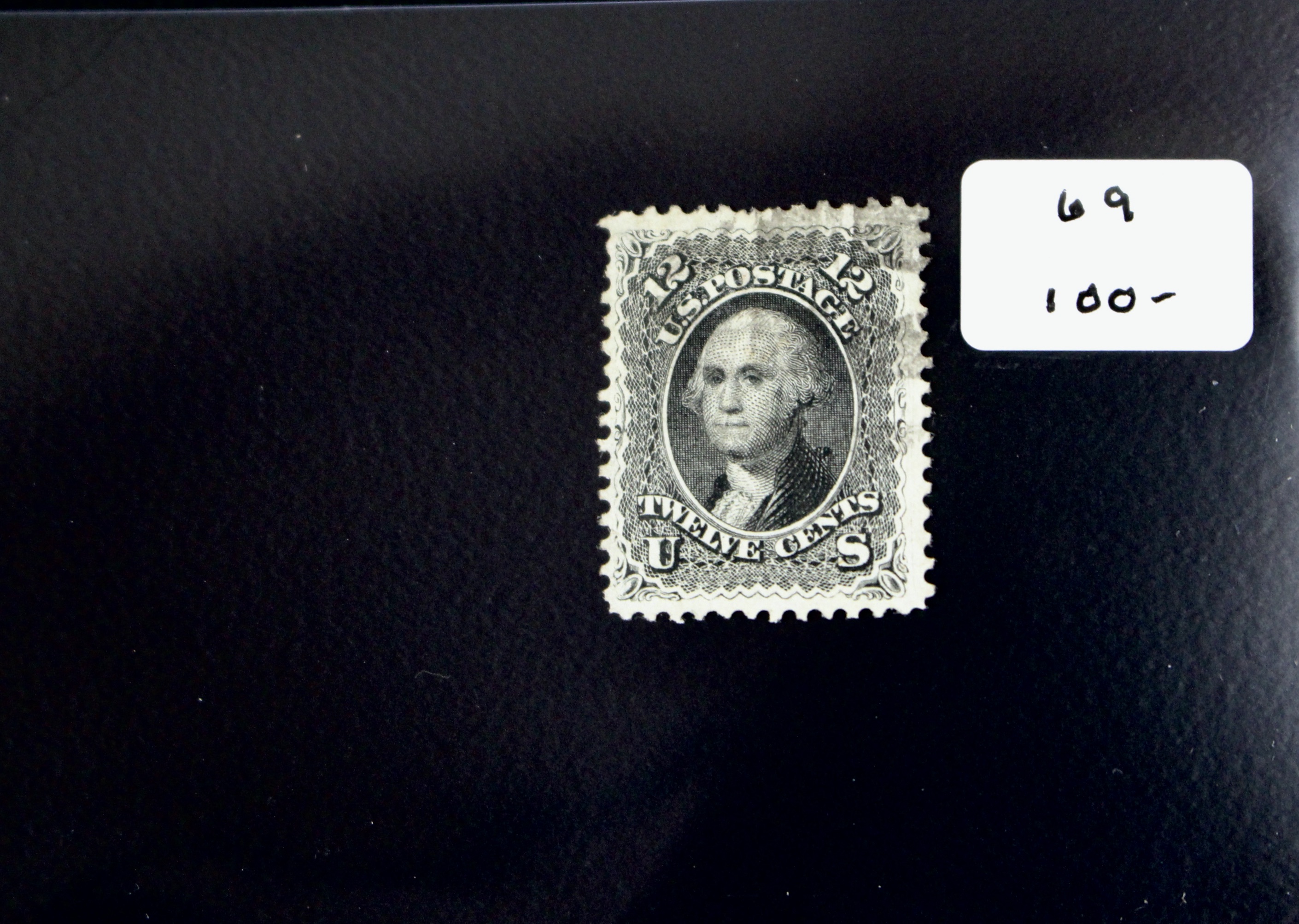 Six Early Used U.S. Stamps Including Scott# 68