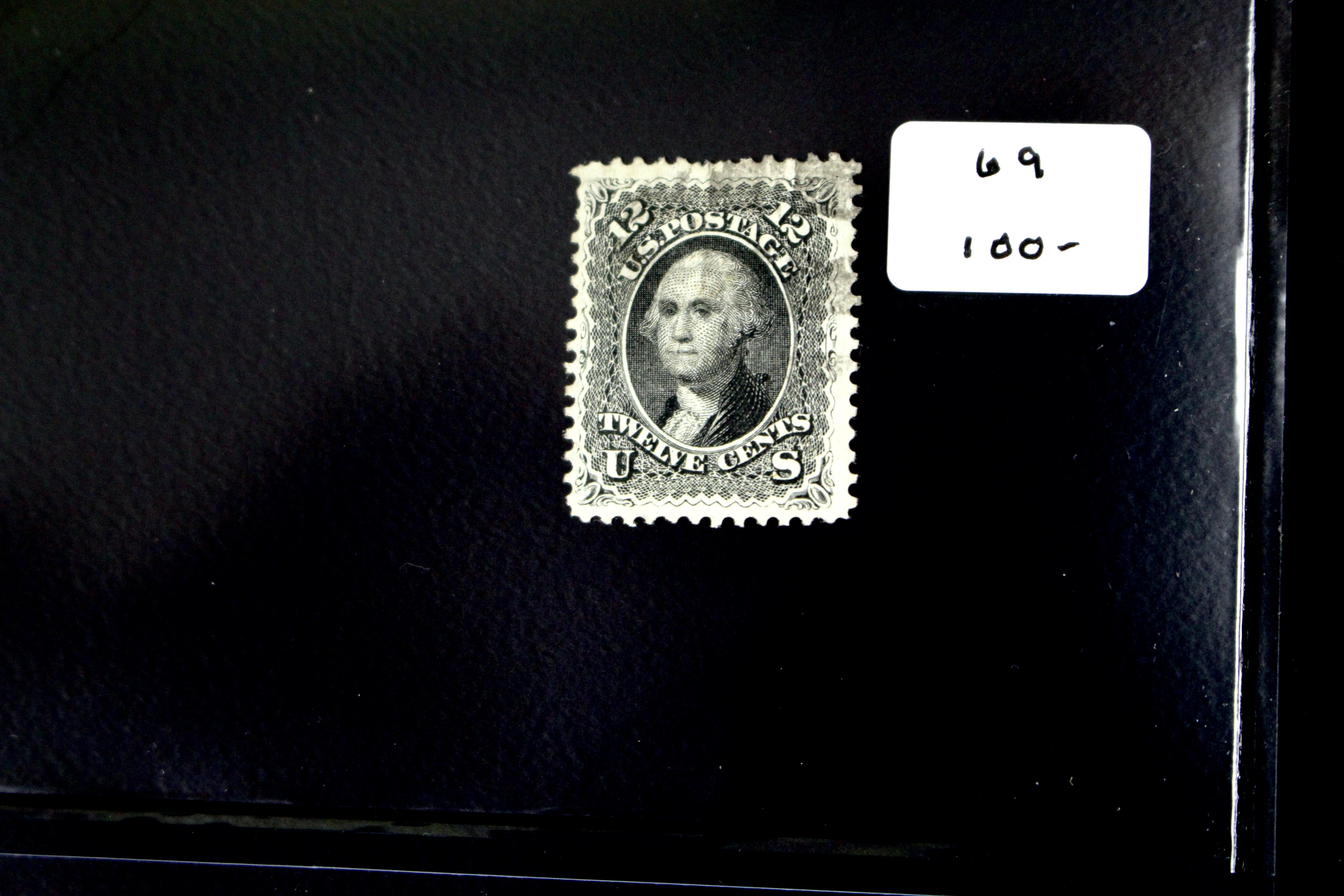 Six Early Used U.S. Stamps Including Scott# 68
