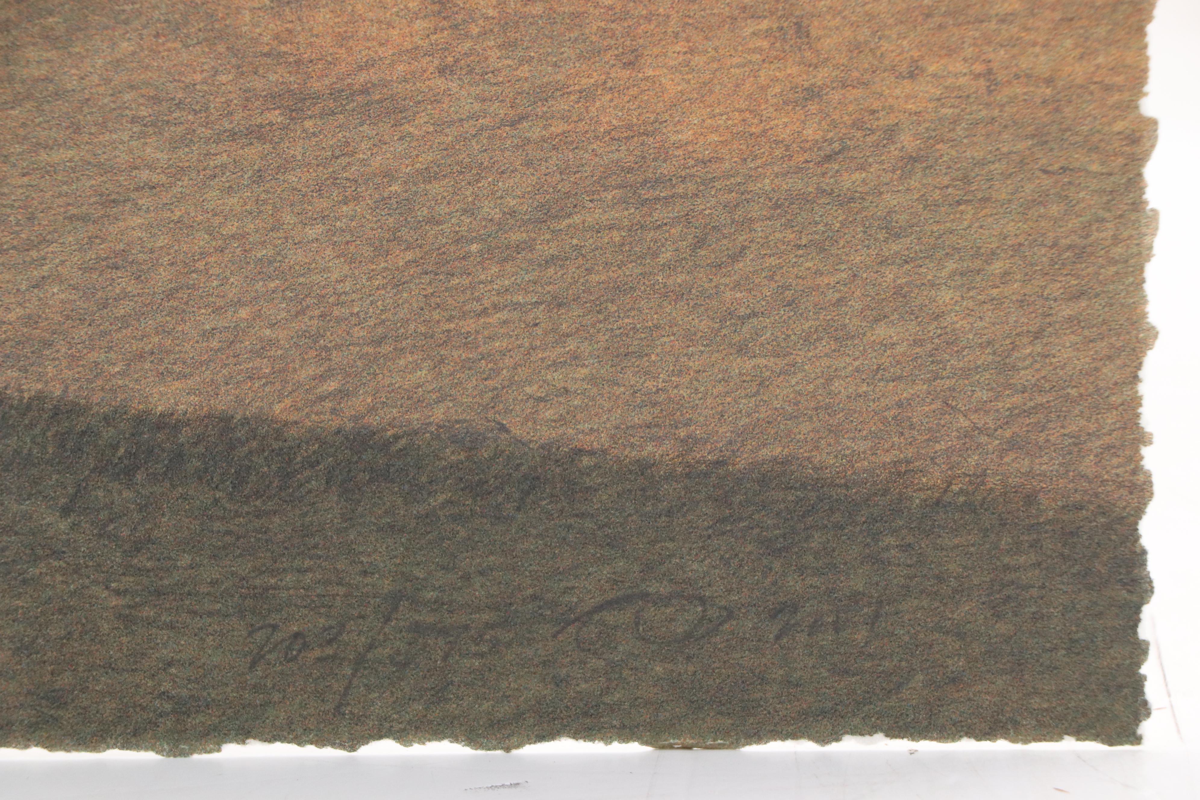 Russell Chatham Lithograph "Summer on Marshall Ridge," 2001