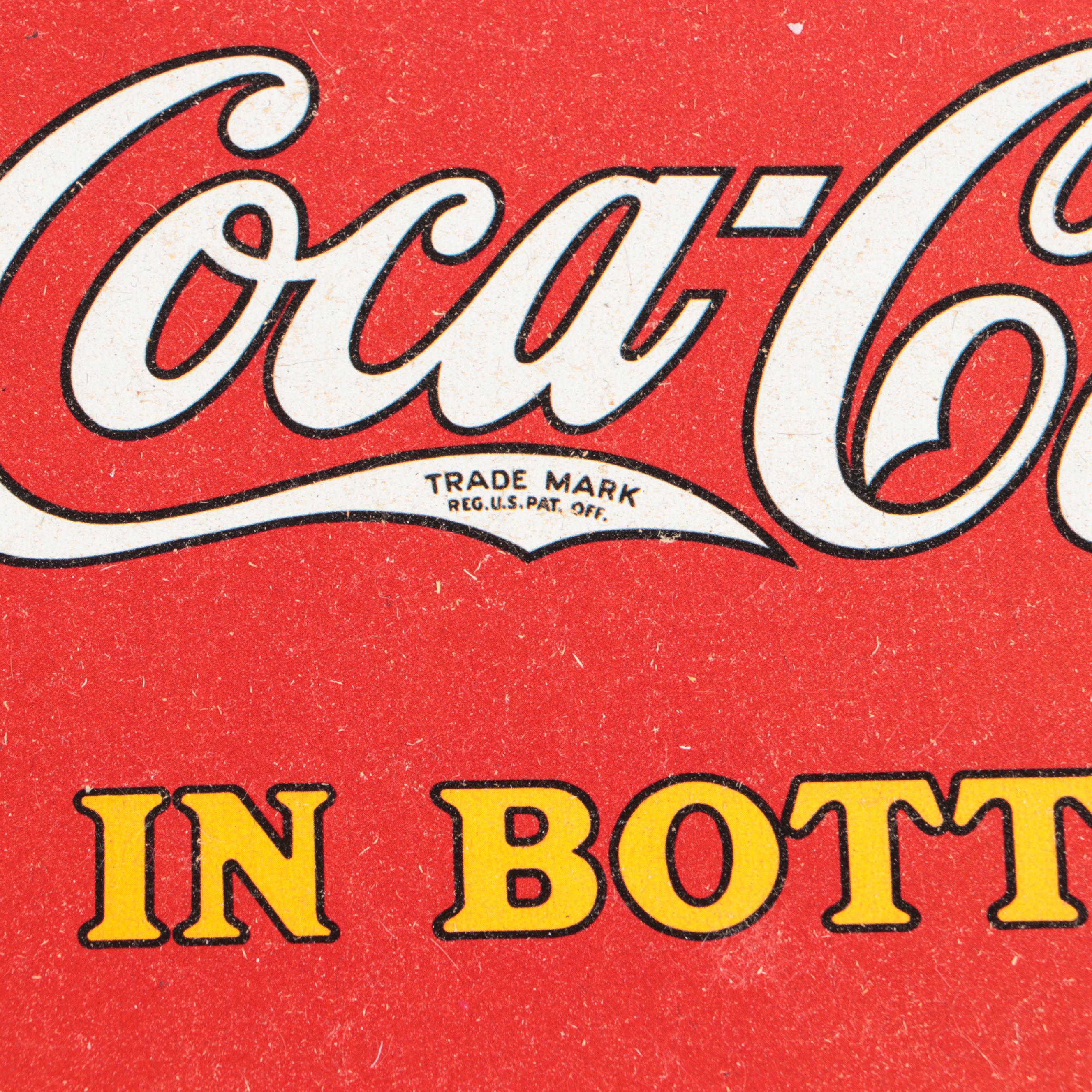 Retro Style Metal Coca-Cola and Other Food Signs