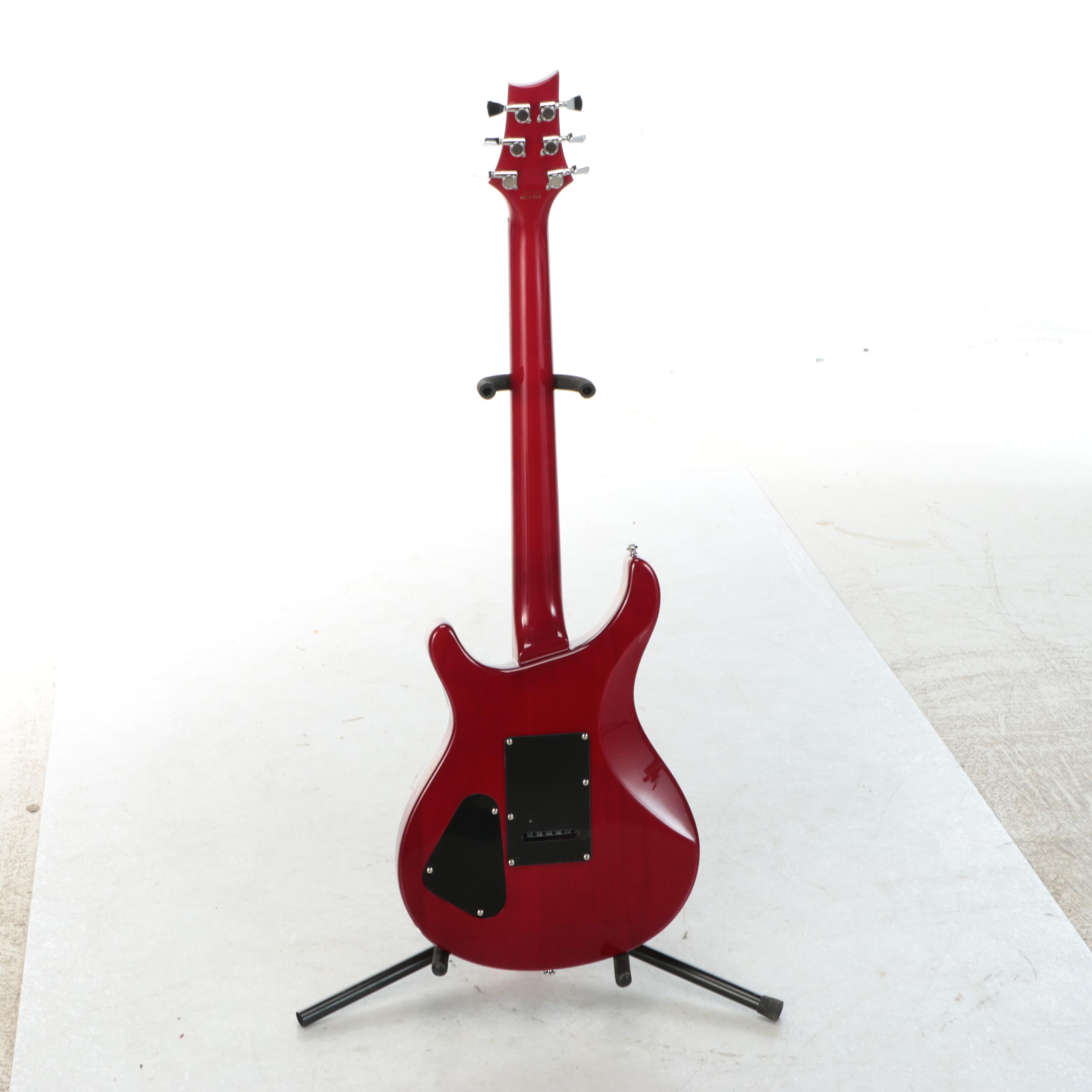 Dillion Sunburst PRS Style Six-String Right-Handed Electric Guitar