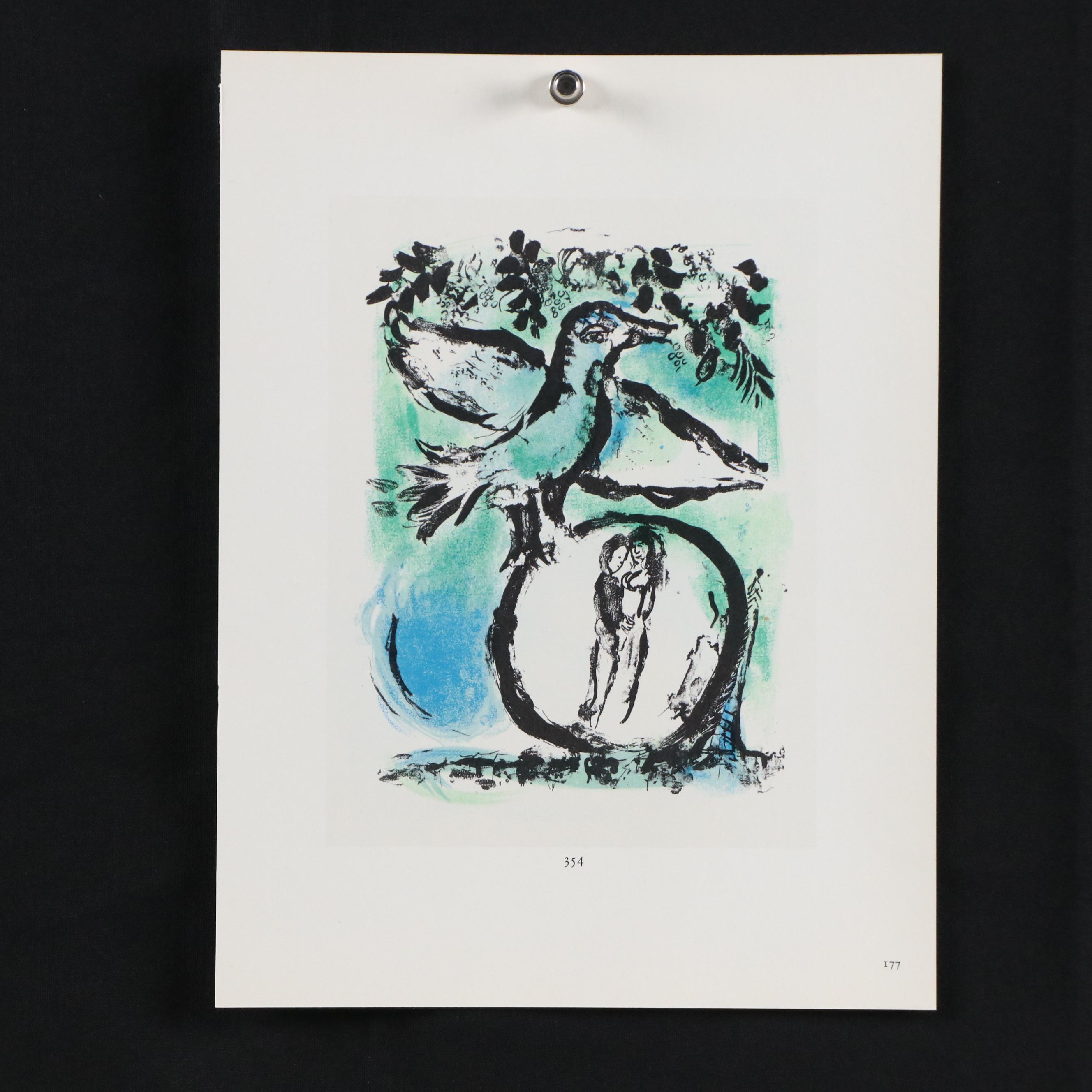 Marc Chagall Photomechanical Reproductions "Le Baie" and More