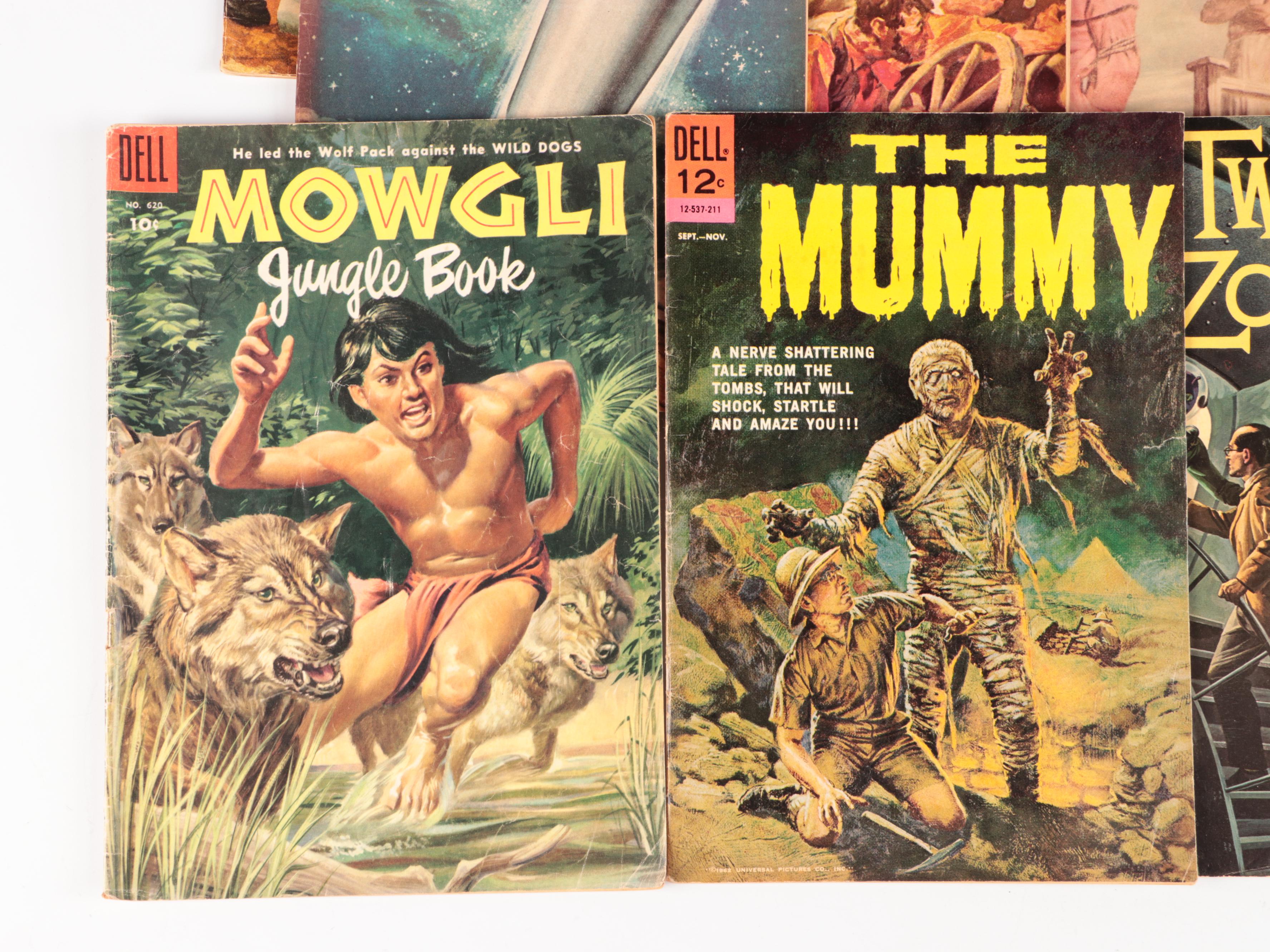 Classics Illustrated Comics Featuring "Frankenstein" with Other Comics and Board