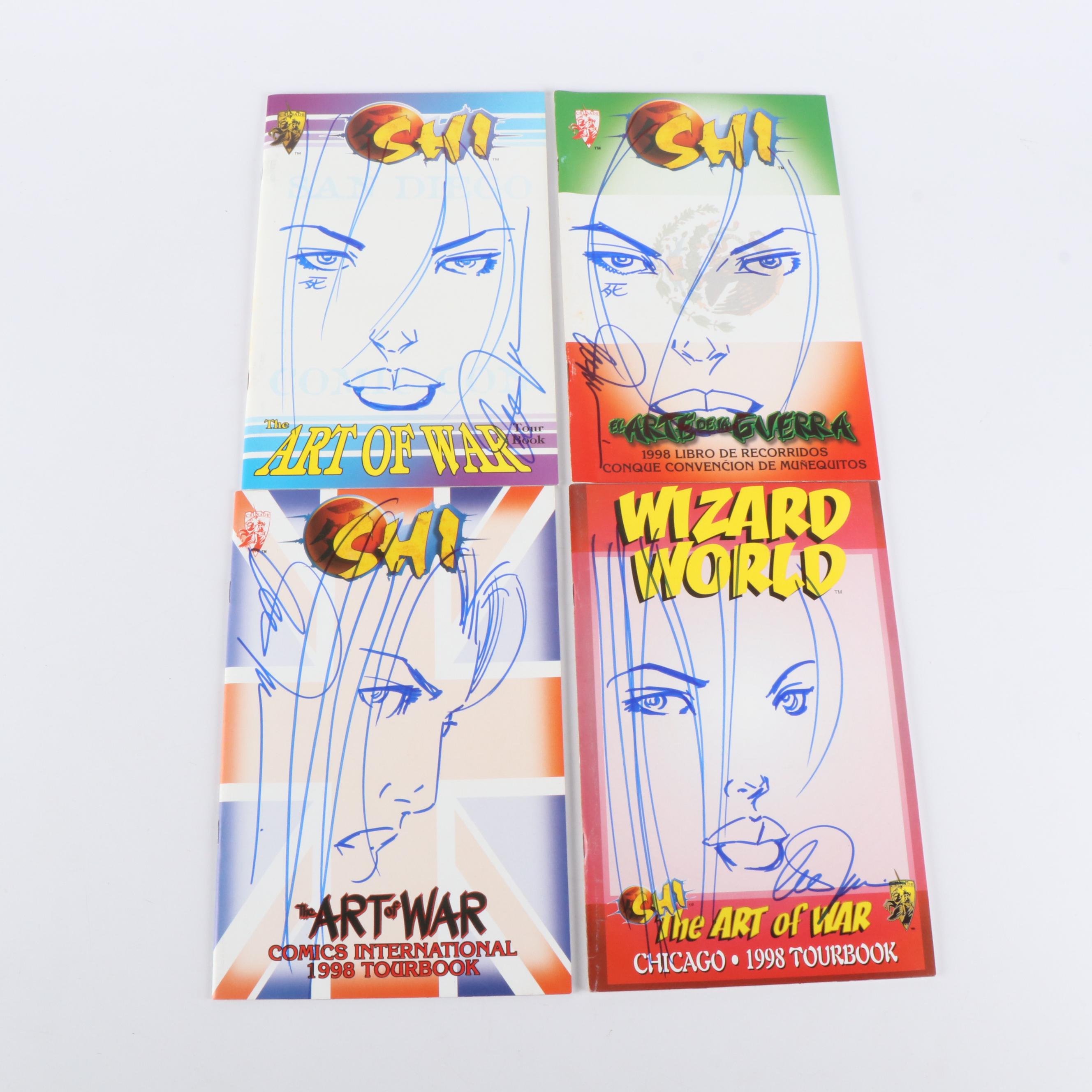 Randy Queen, Billy Tucci, and David Mack Signed Comic Books