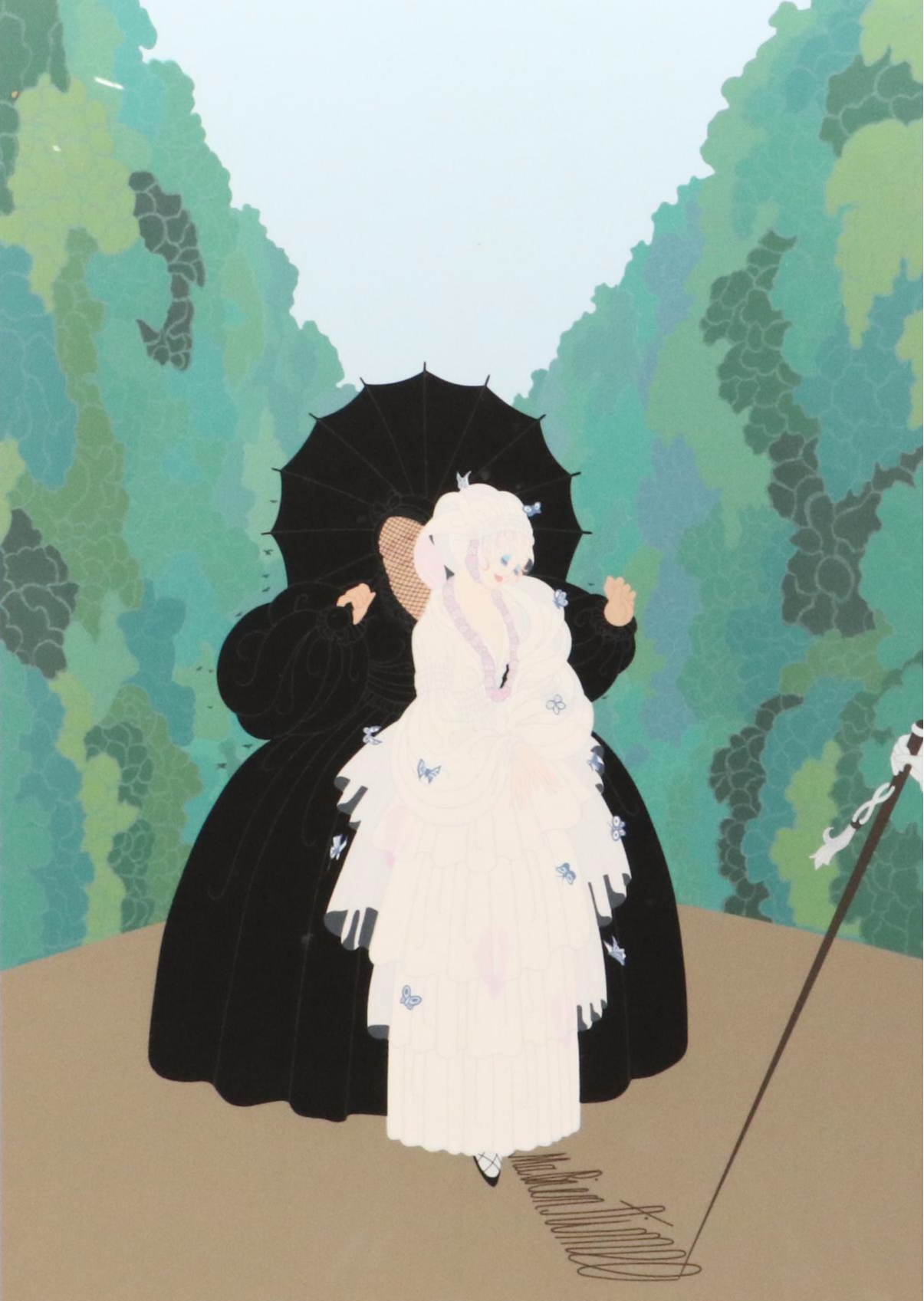 Erté Serigraph "Ma Bien Aimee"