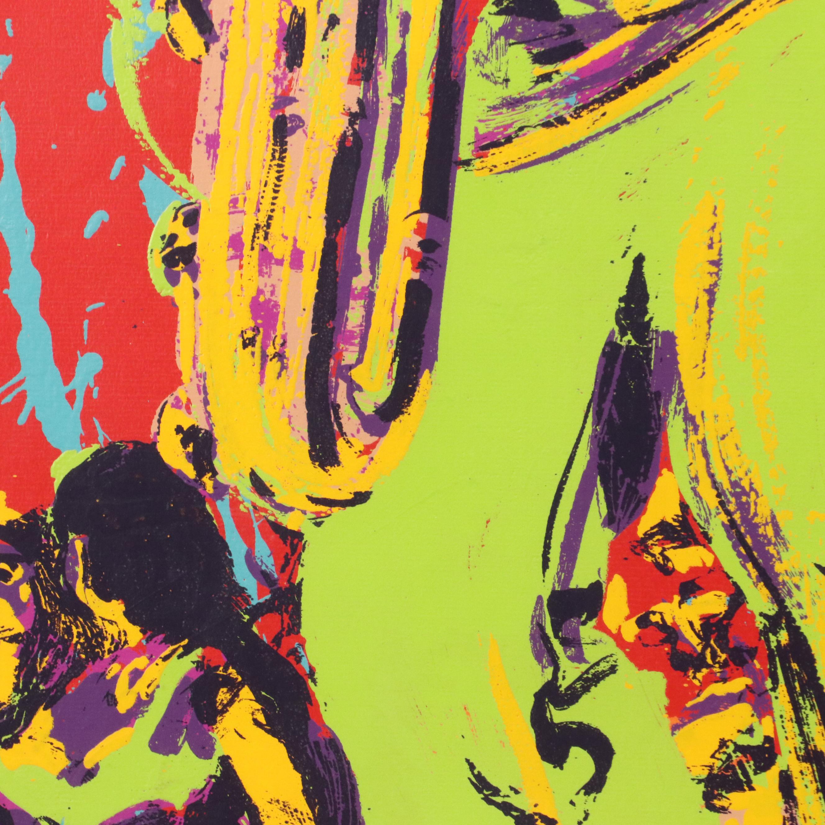 Paul Blaine Henri Serigraph "Willie Restum," Late 20th C.