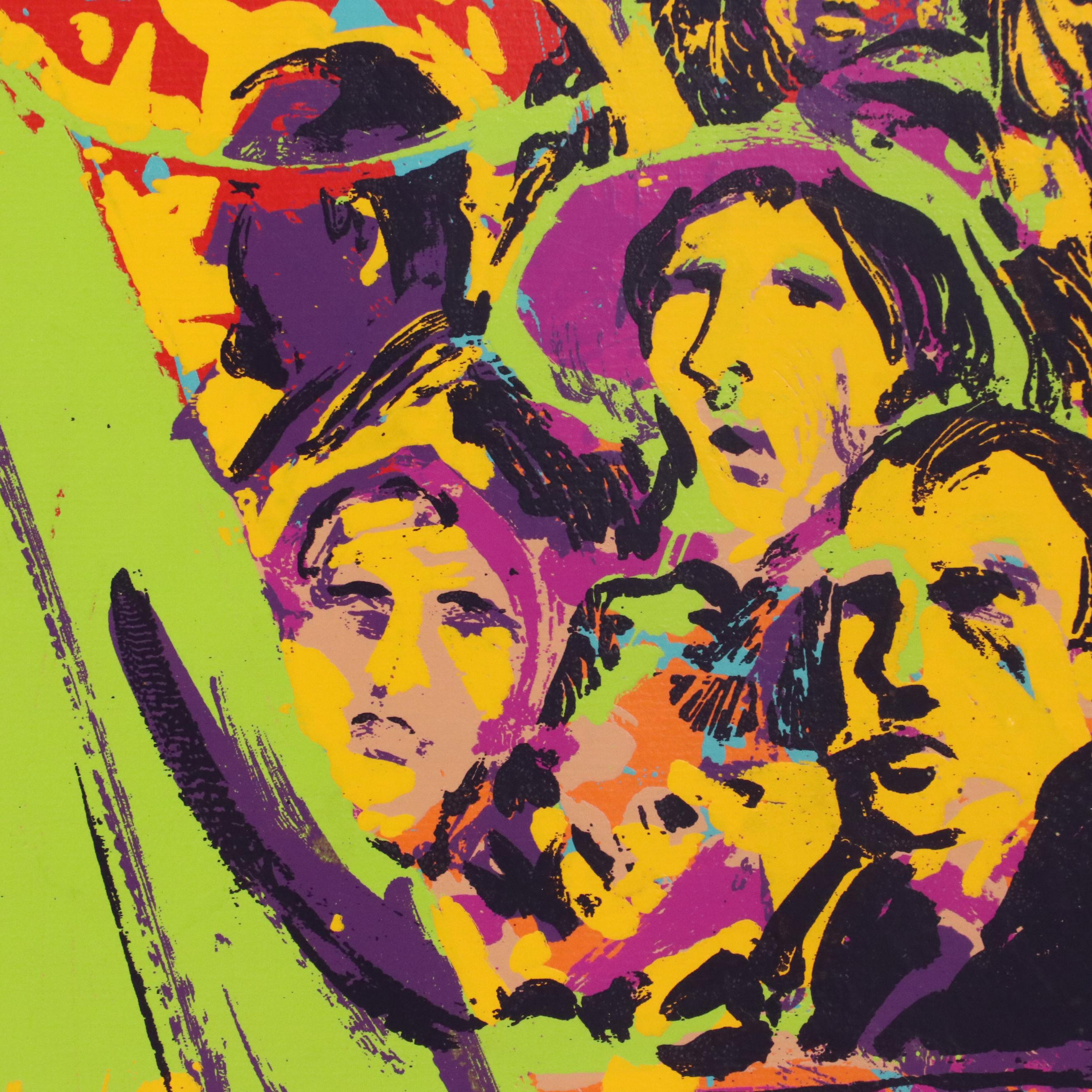 Paul Blaine Henri Serigraph "Willie Restum," Late 20th C.