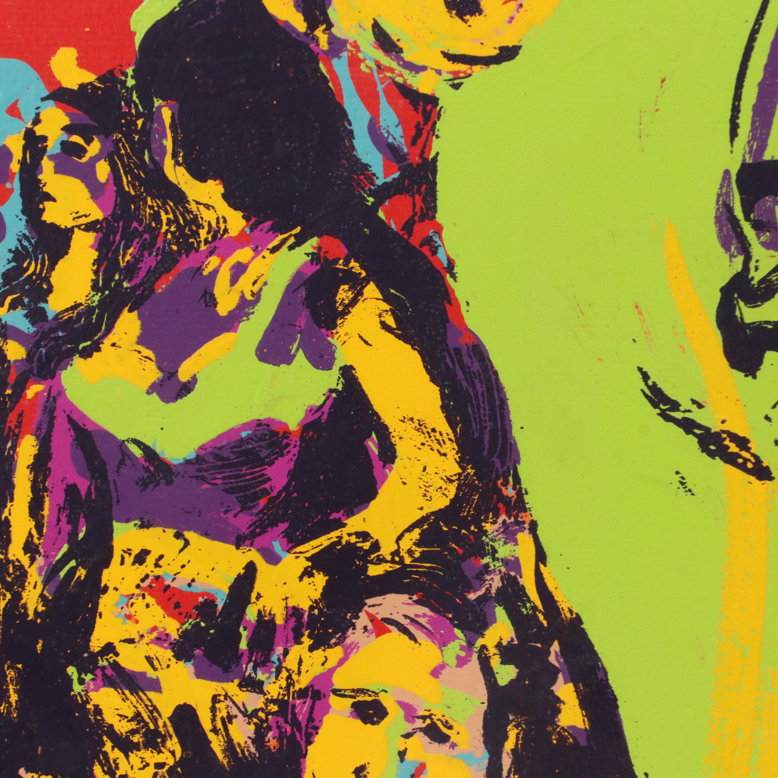 Paul Blaine Henri Serigraph "Willie Restum," Late 20th C.