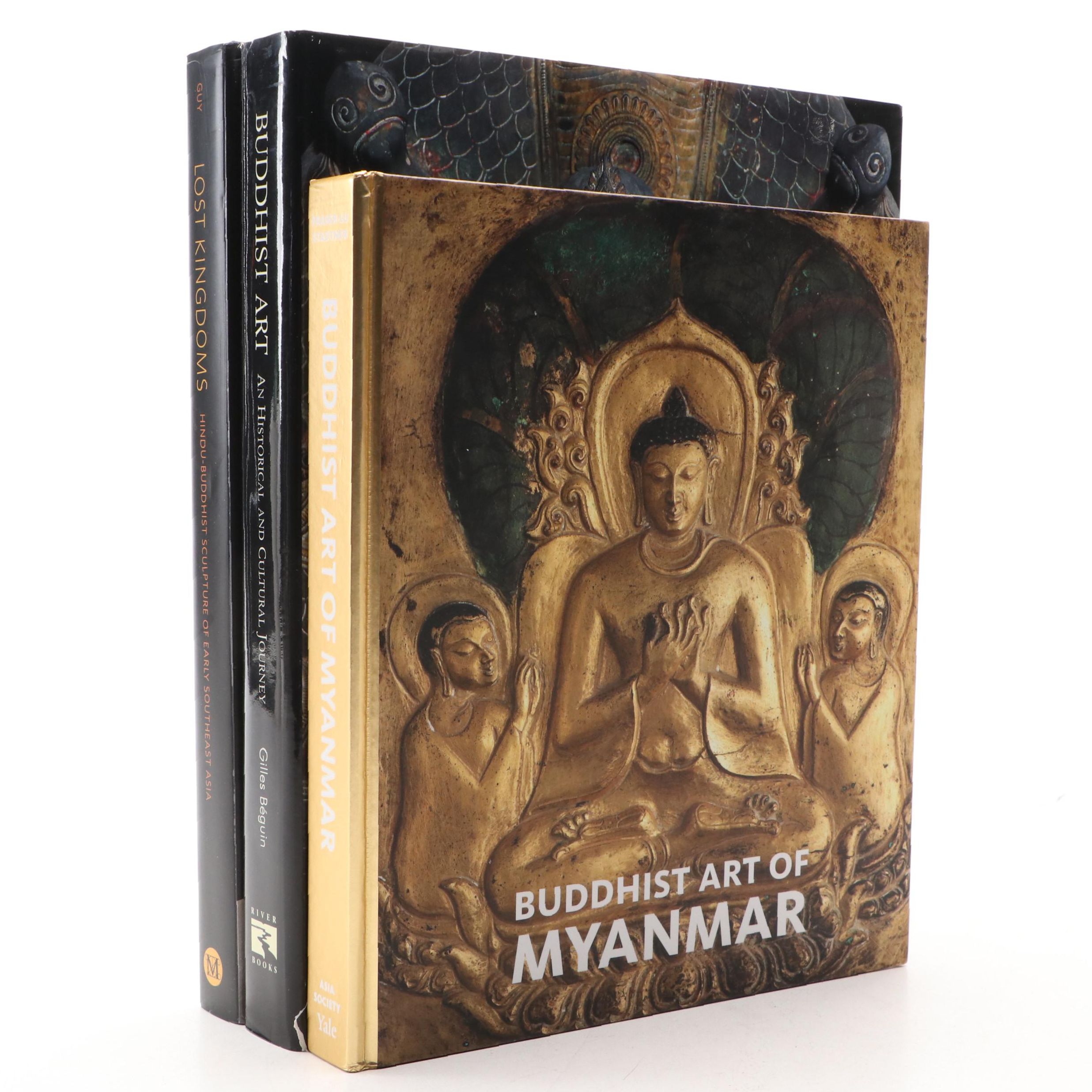 First Edition "Buddhist Art of Myanmar" and More Southeast Asian Art Books