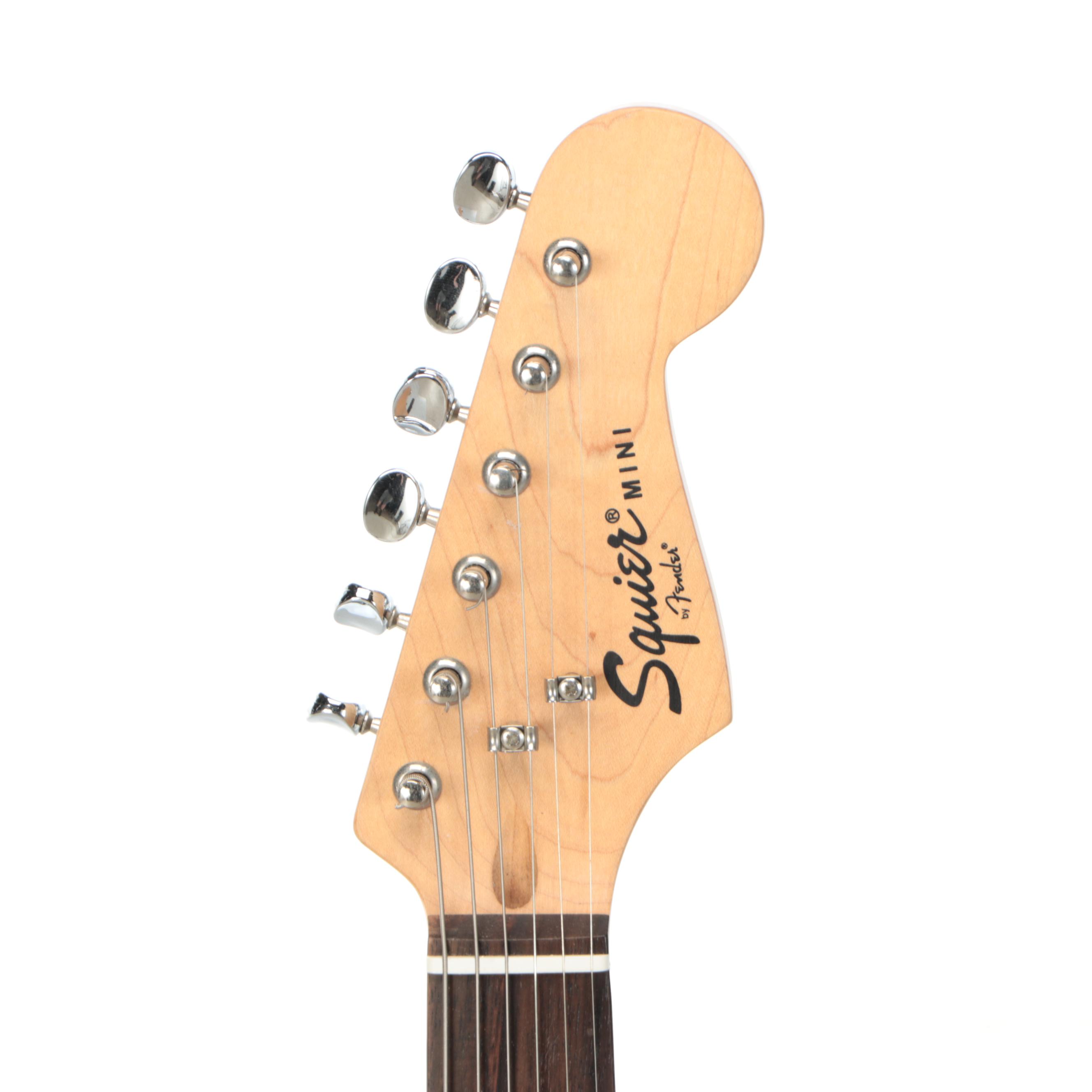Fender Squier Affinity Mini Stratocaster Right-Handed Electric Guitar