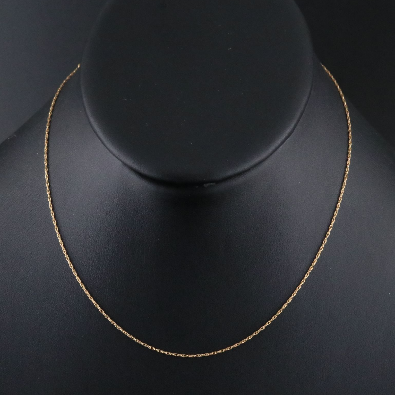 Vintage Binder Bros. Inc. 14K Singapore Chain Necklace