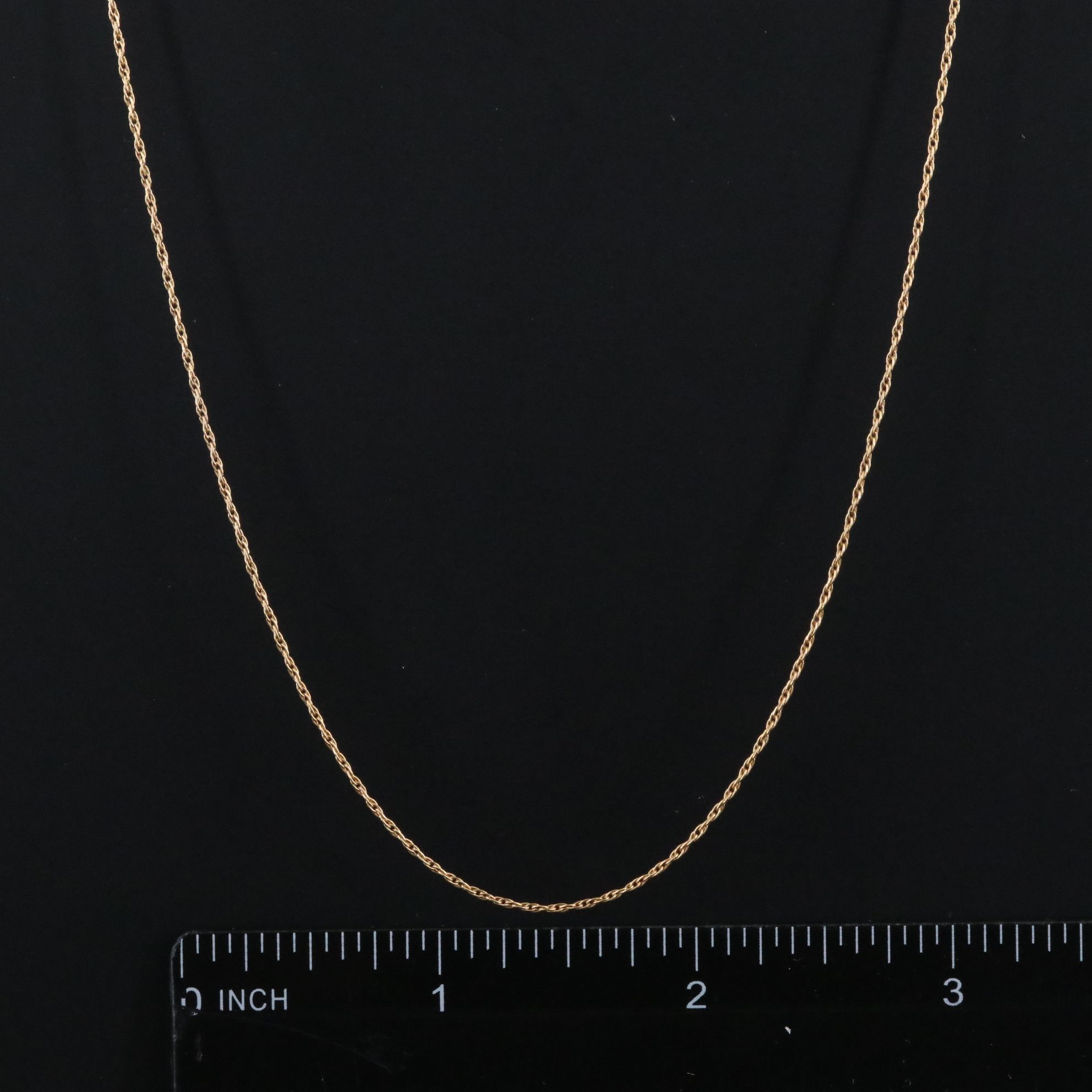 Vintage Binder Bros. Inc. 14K Singapore Chain Necklace