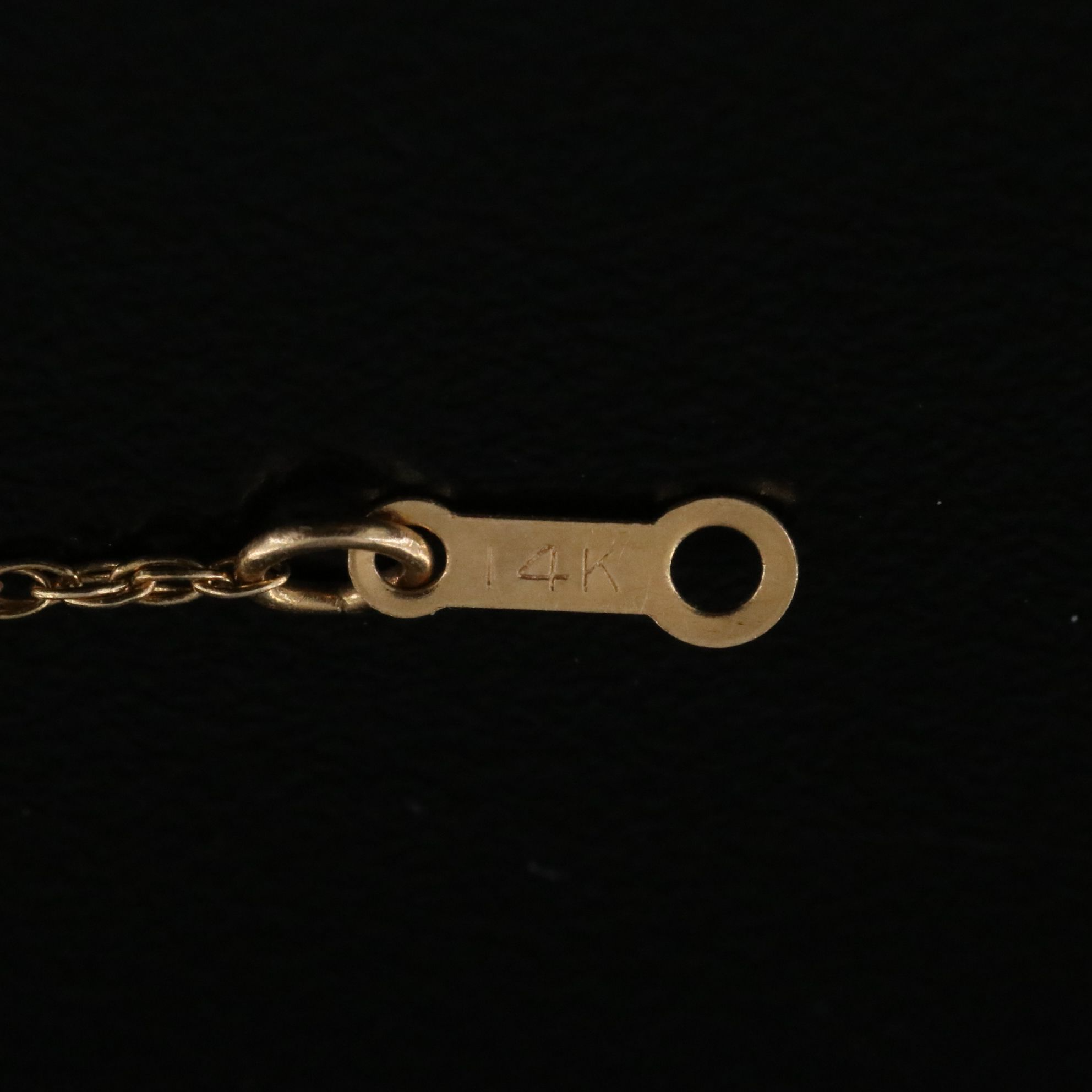 Vintage Binder Bros. Inc. 14K Singapore Chain Necklace