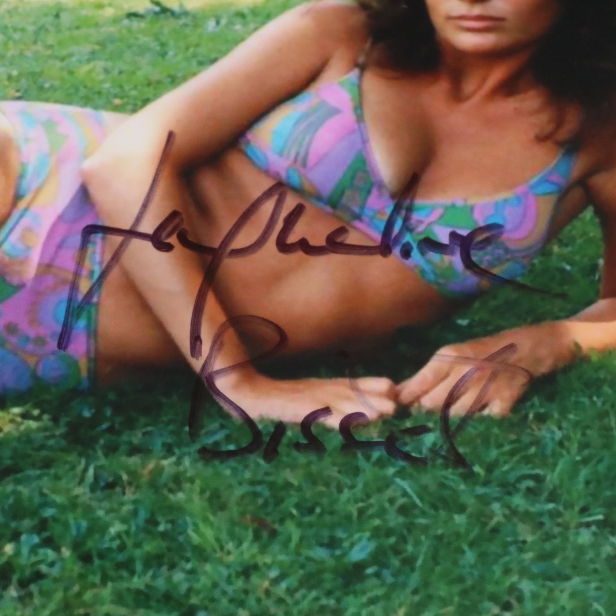 Jacqueline Bisset Signed Print