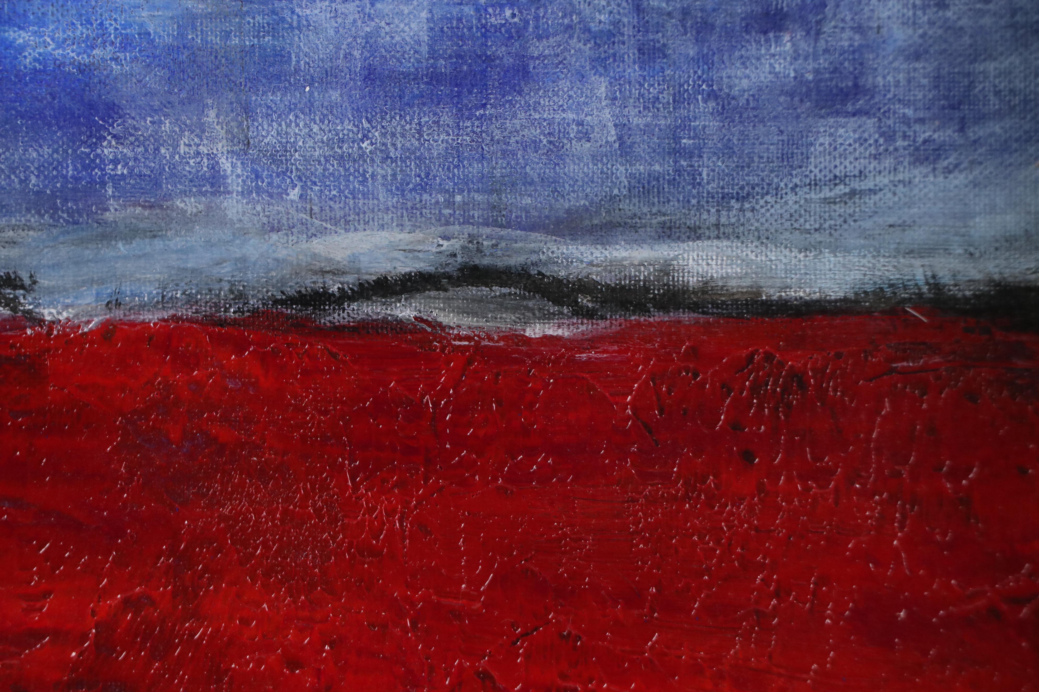 Gary E. Cornwell Abstract Acrylic Painting "Purgatory," 2025