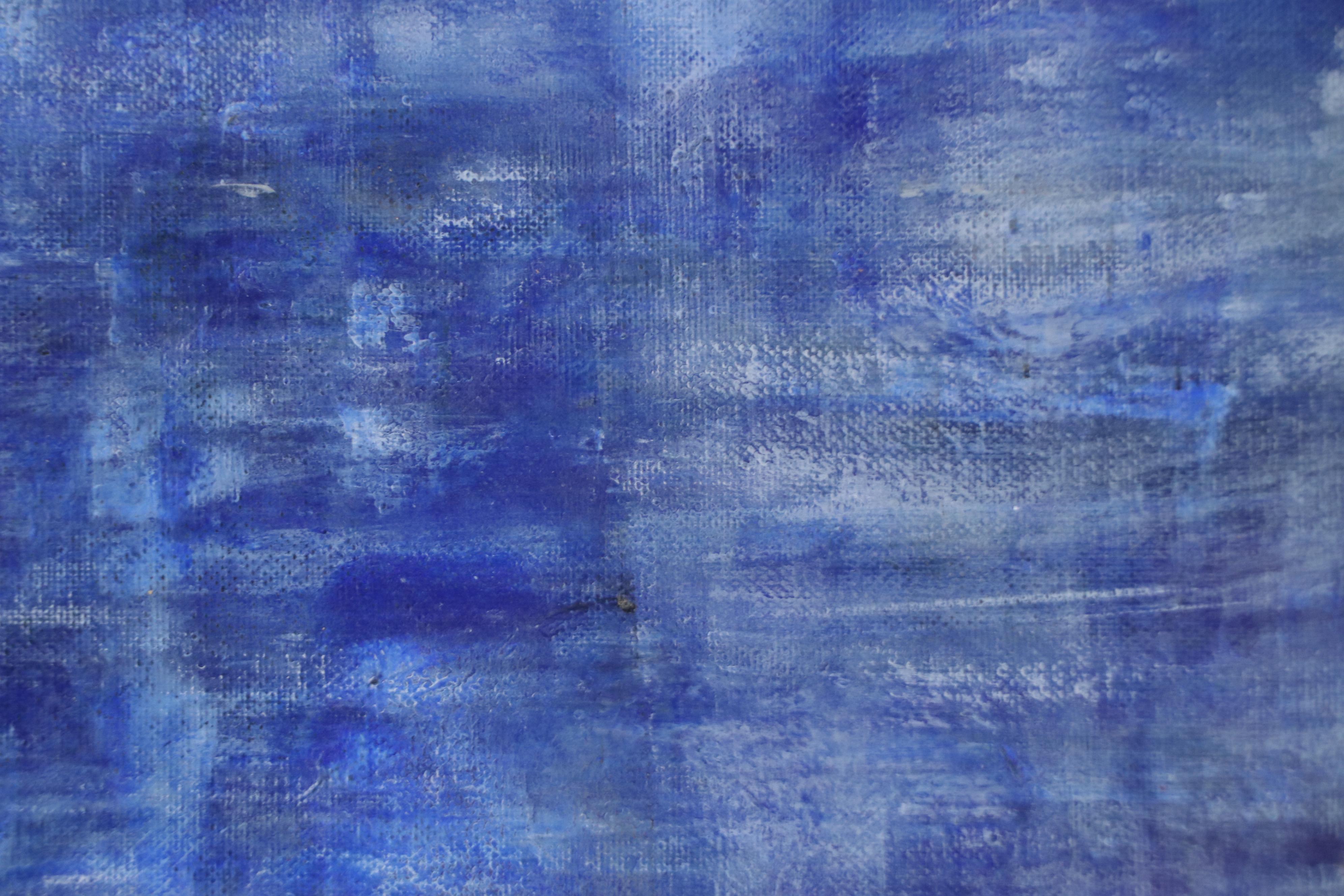 Gary E. Cornwell Abstract Acrylic Painting "Purgatory," 2025