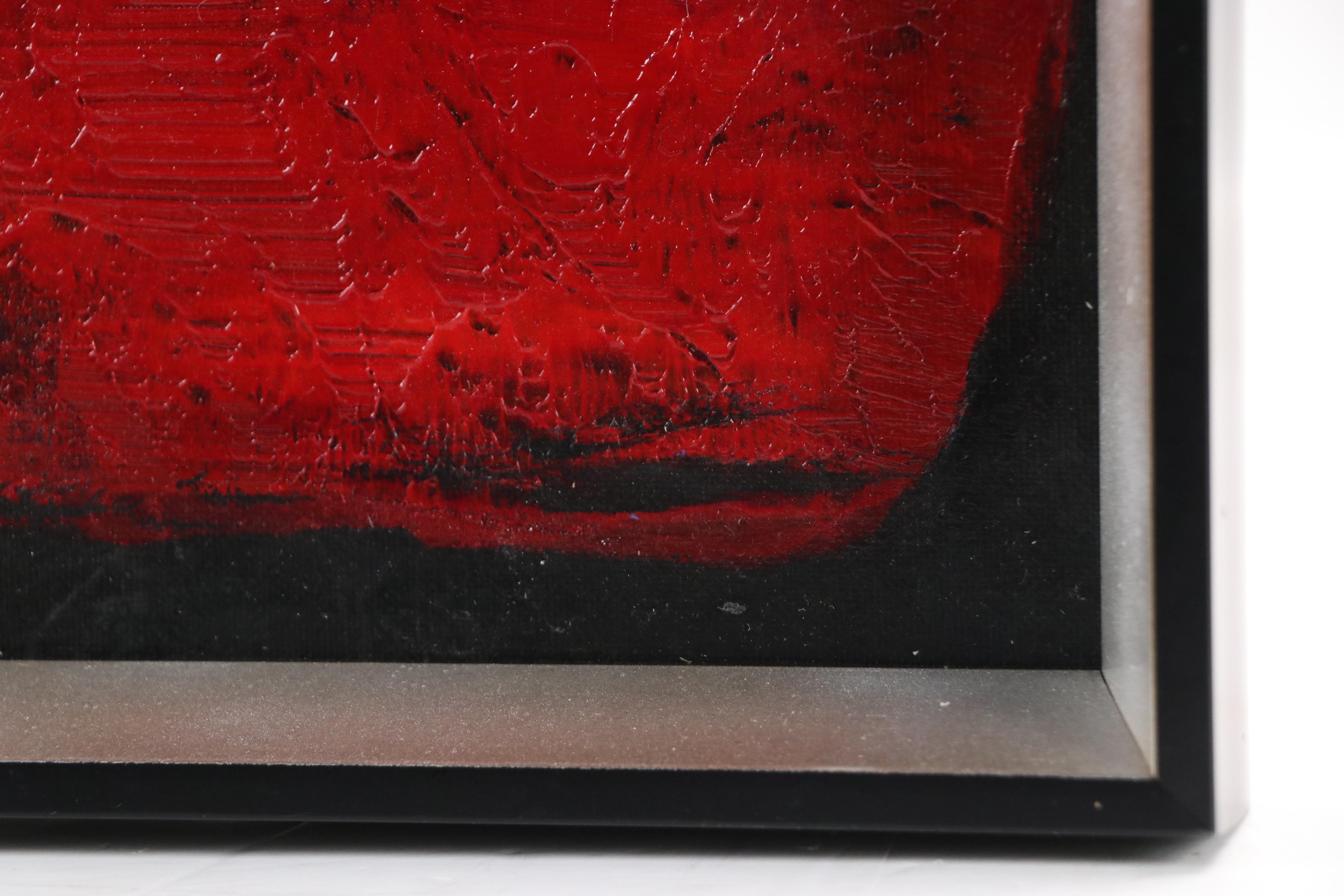 Gary E. Cornwell Abstract Acrylic Painting "Purgatory," 2025