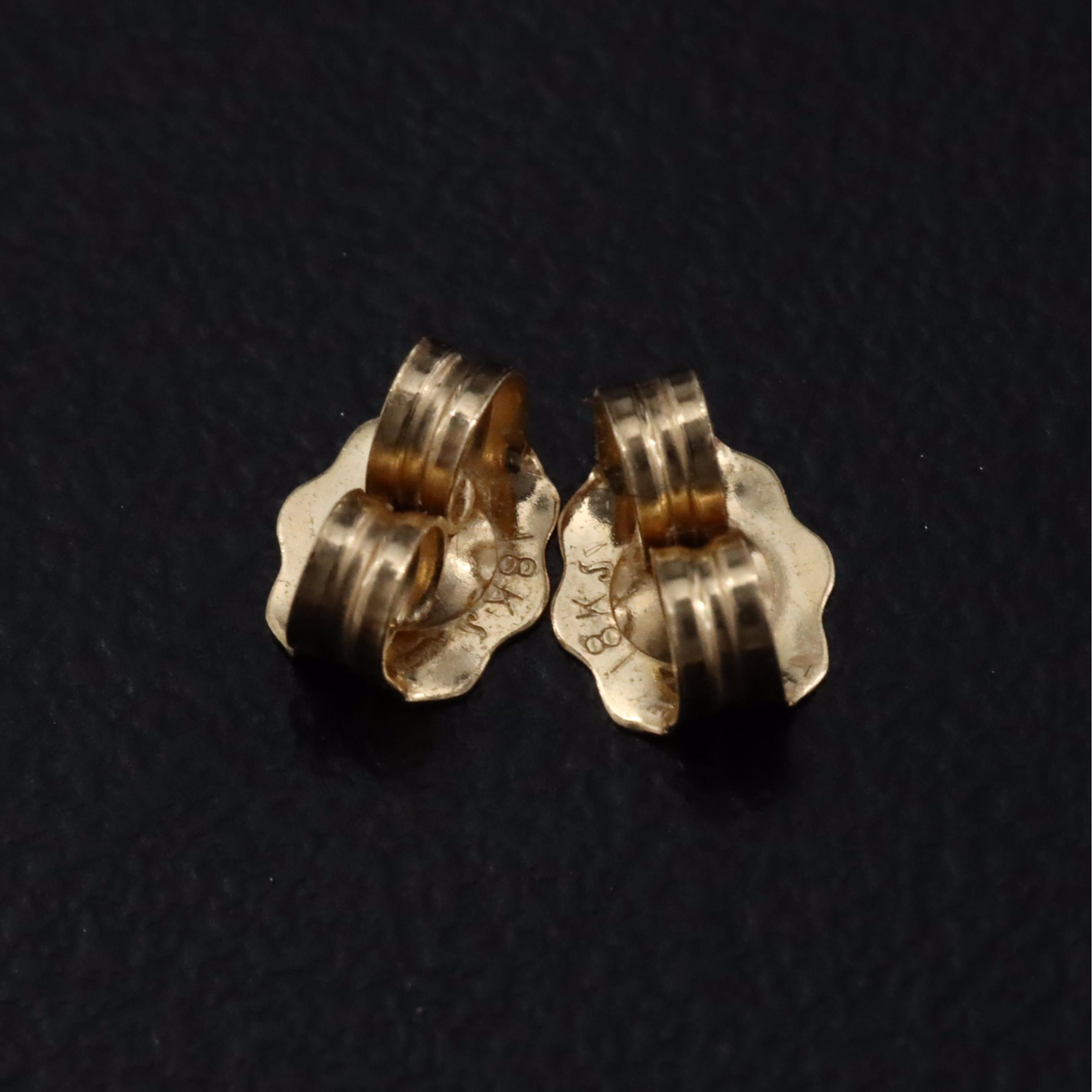 18K 3.00 CTW Lab Grown Diamond Stud Earrings with IGI Reports