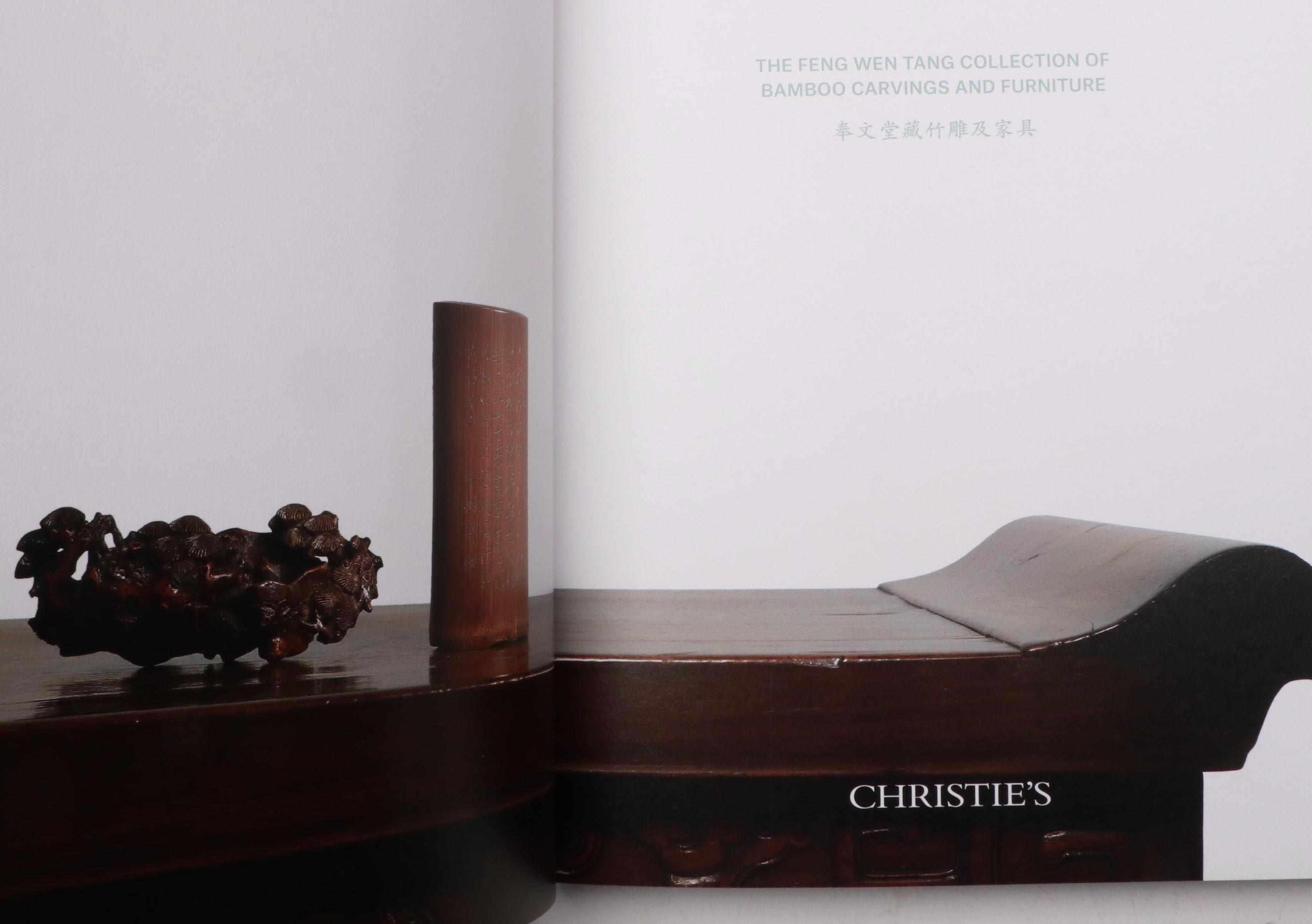Christie's Hong Kong Chinese Art, Ceramics and Furniture Sale Catalogs, 2014–15