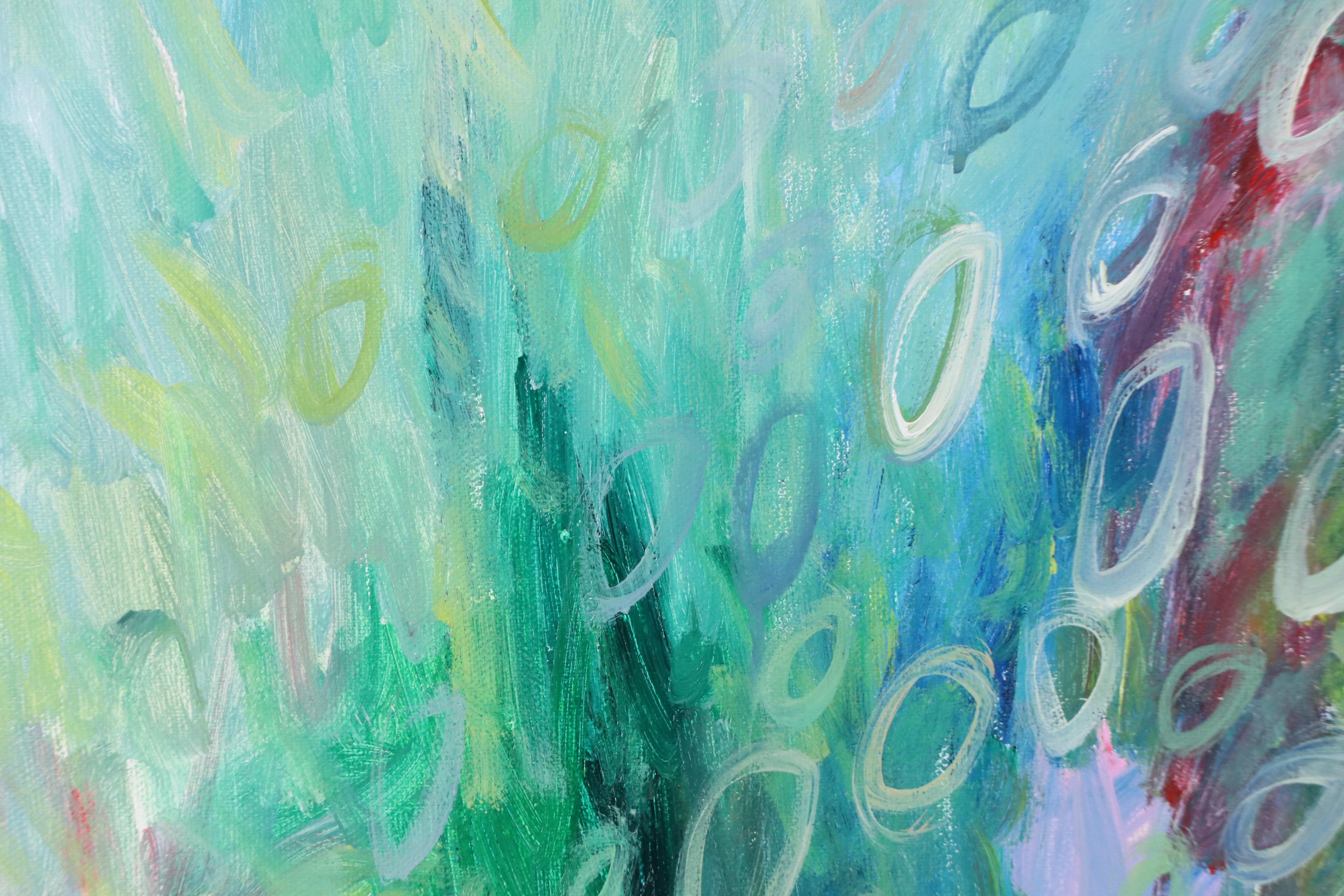 Saul Gefen Abstract Acrylic Painting, 2025