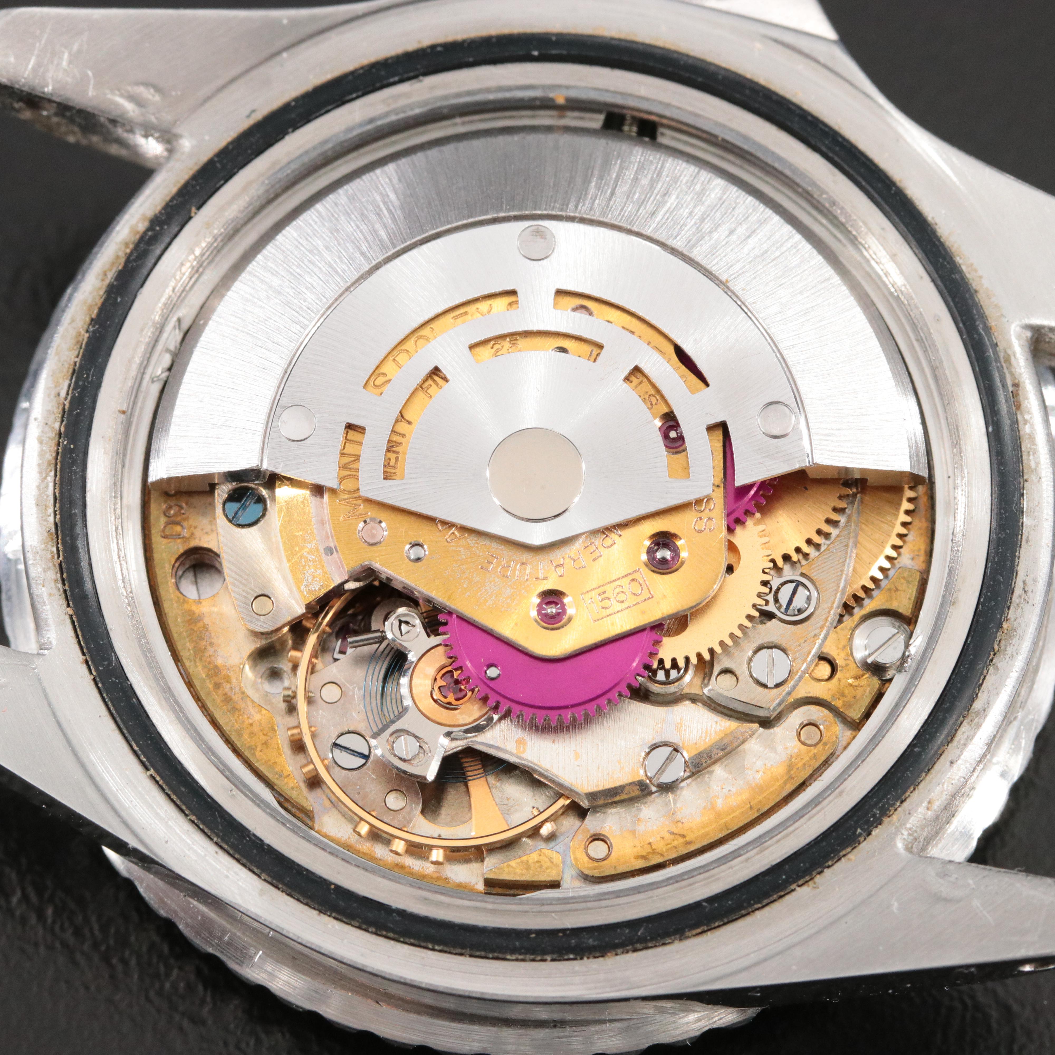 1968 Rolex GMT Master 1675 Stainless Steel Watch