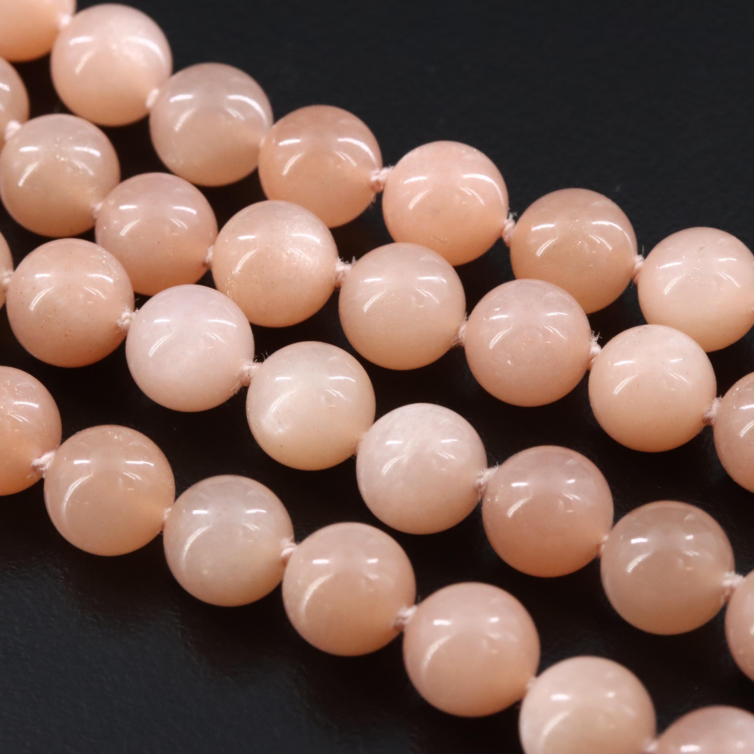 Sheryl Lowe Moonstone Necklace with Sterling Diamond Clasp